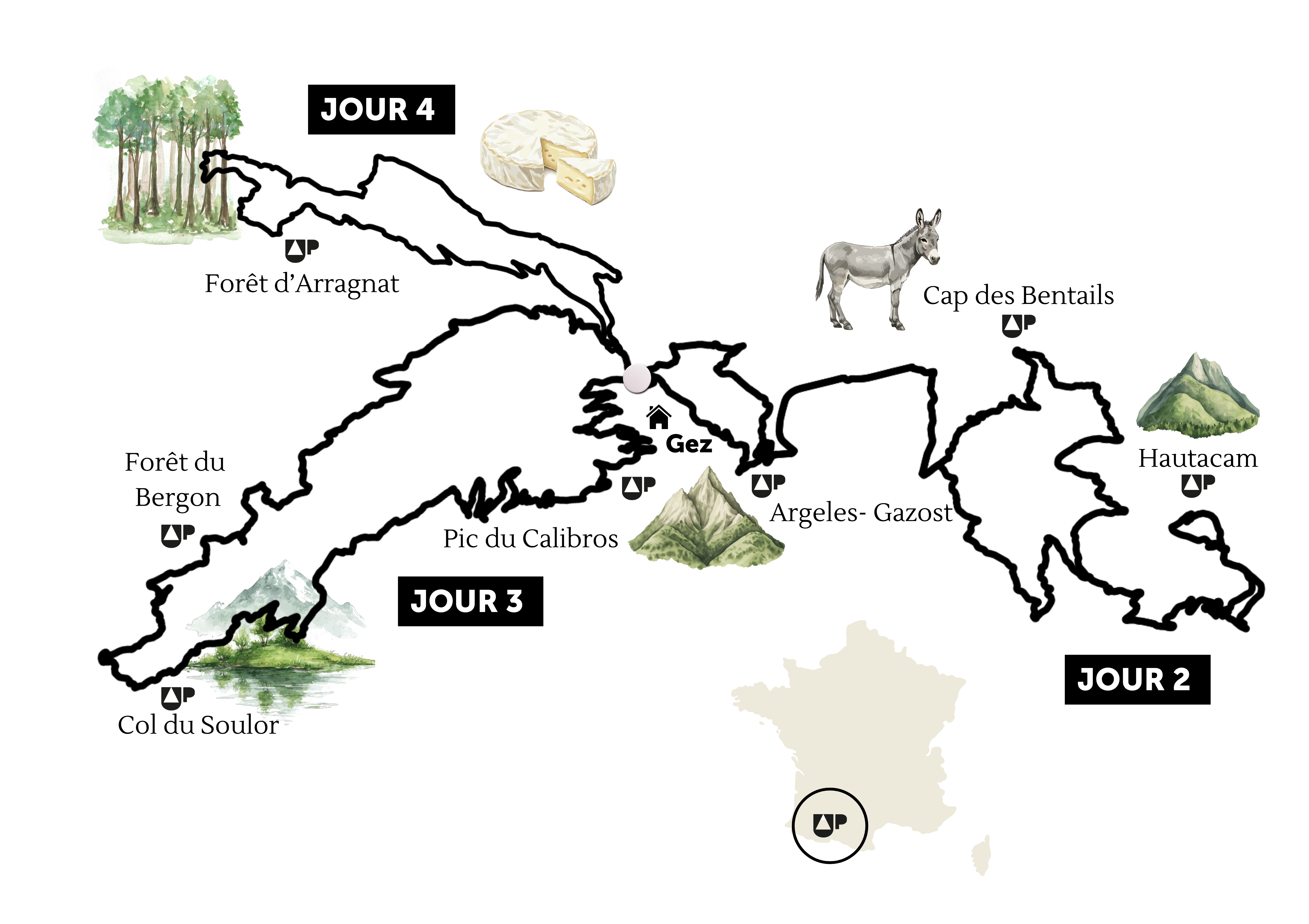 PROGRAMME DU SÉJOUR PYRÉENNÉ ADV