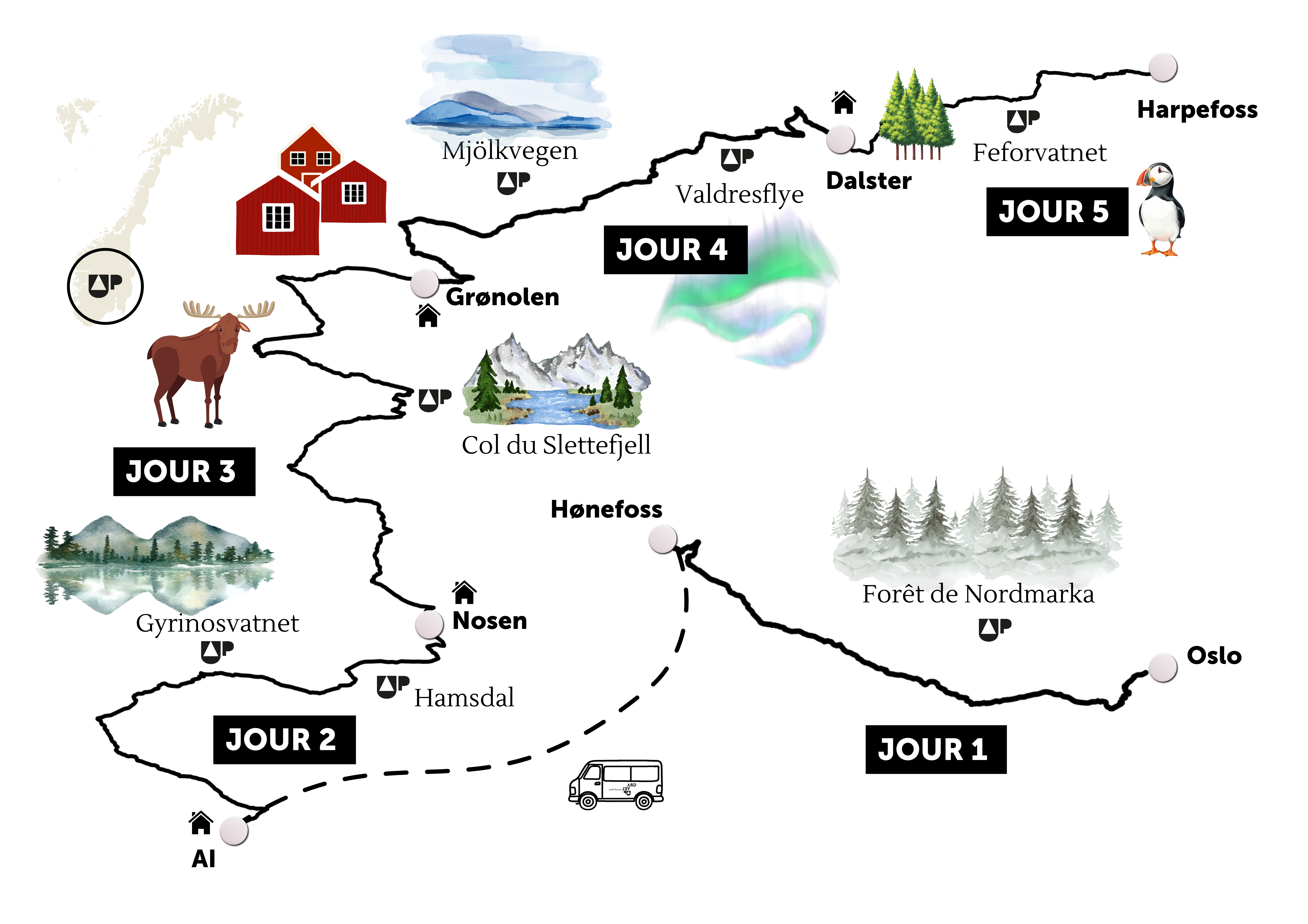 Programme du séjour _ Norvège Explorer