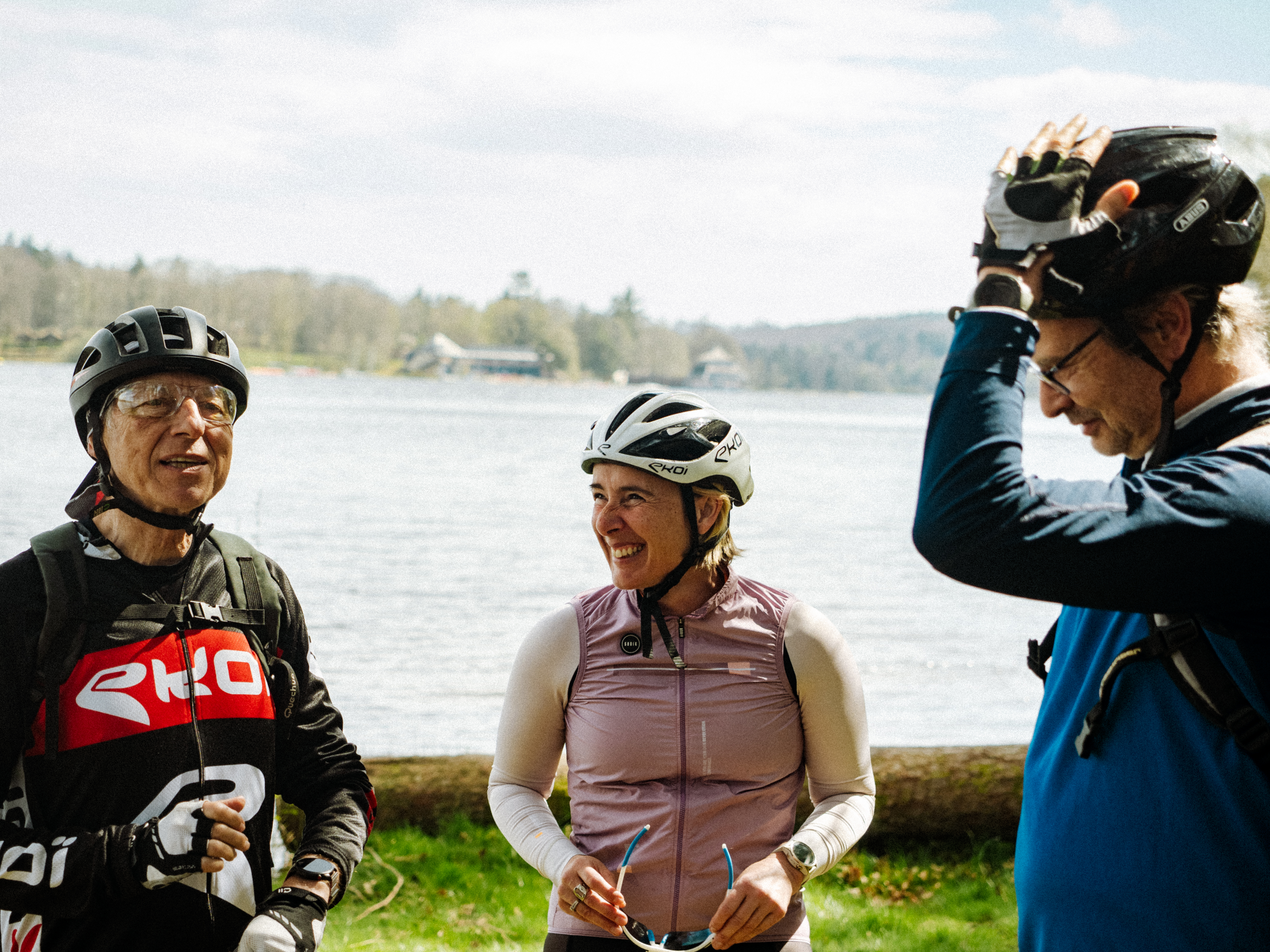 Sourires au bord du lac