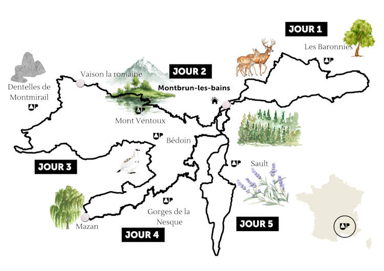Programme du séjour_Ventoux-Explorer
