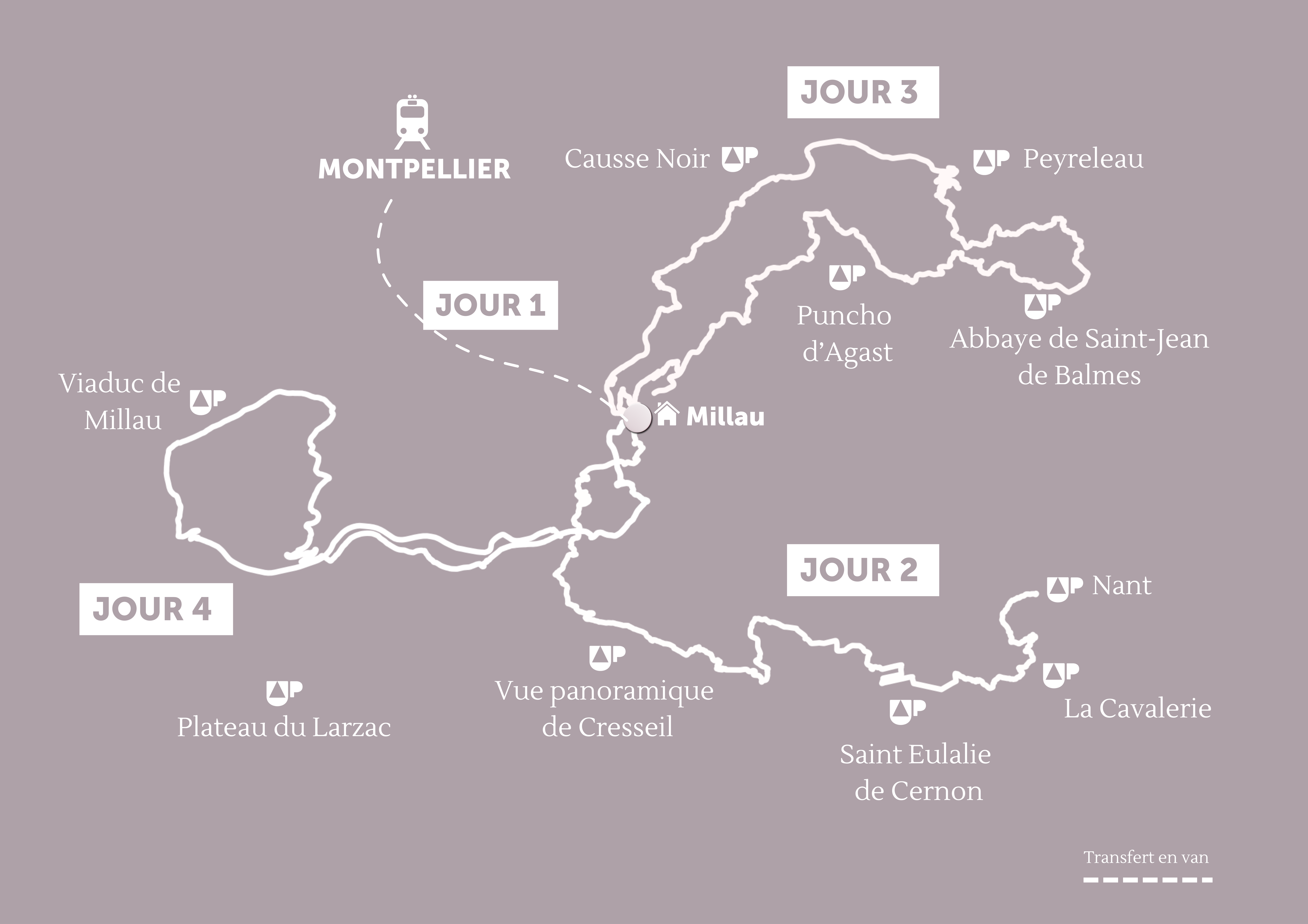 Grands causses_ map diaporama