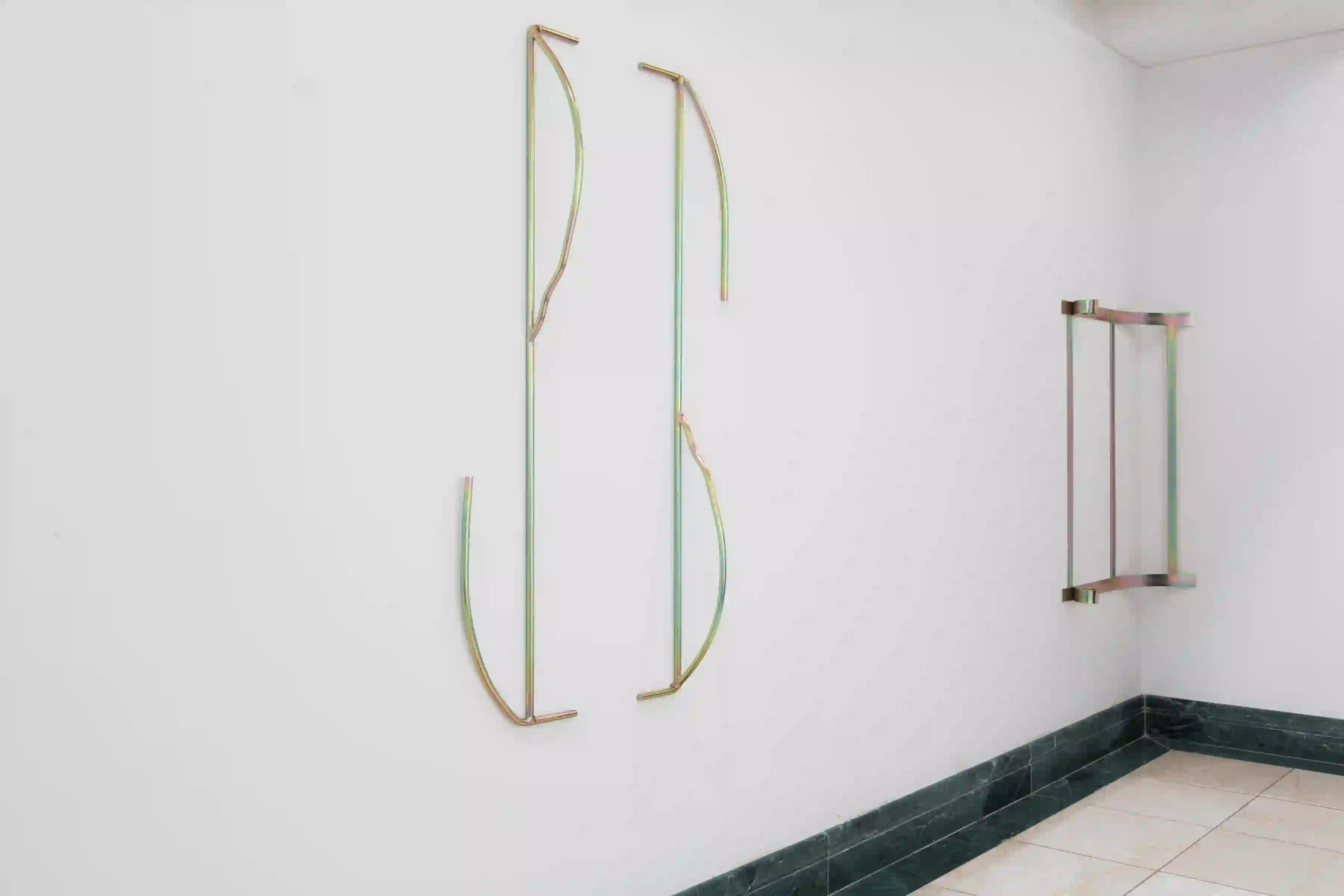 Installation view of Alessandro Piangiamore: Marango