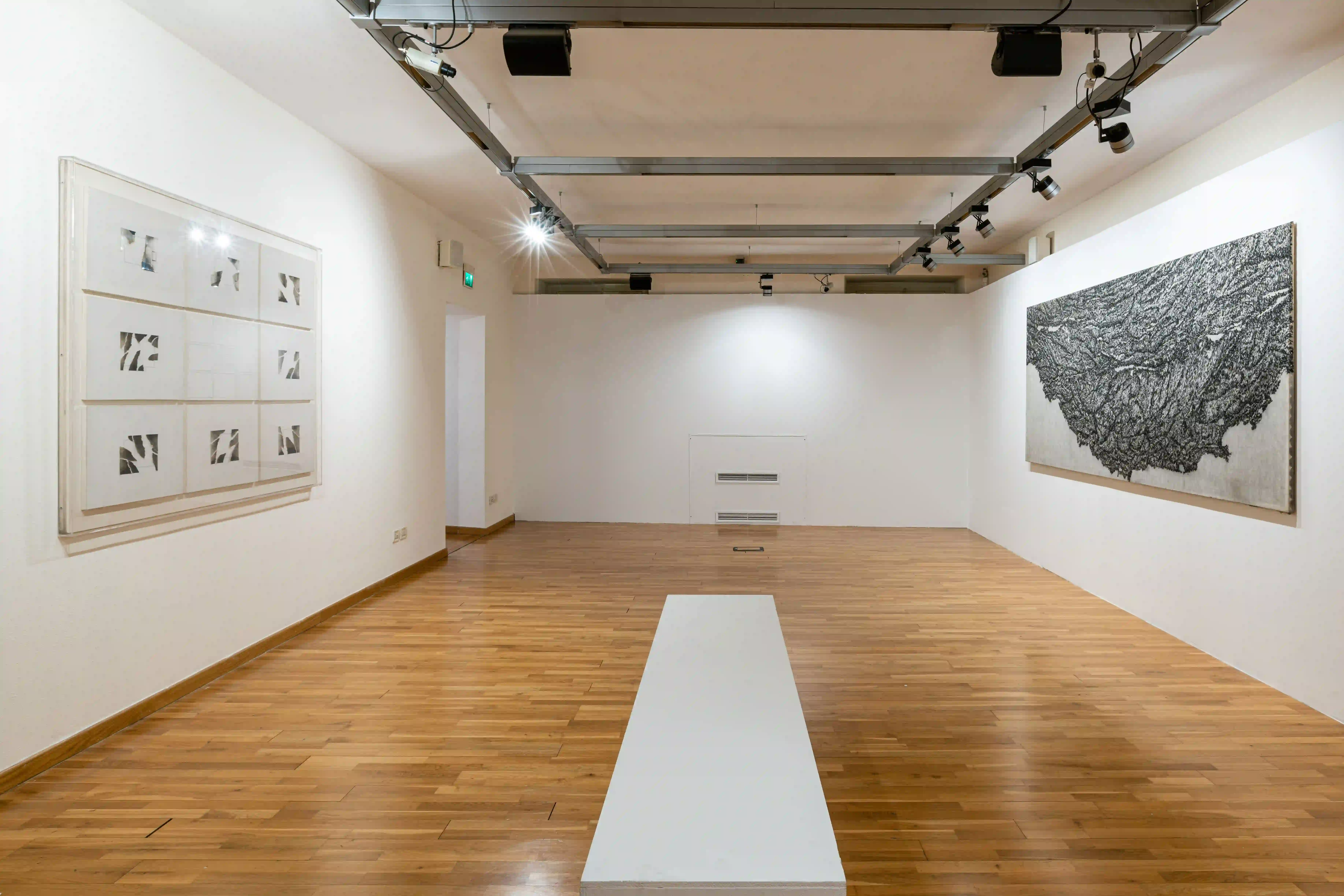 Installation view of "Arte Povera: From the Olnick Spanu Collection" at Palazzo di Città - Musei Civici di Cagliari, July 26 - December 8, 2019