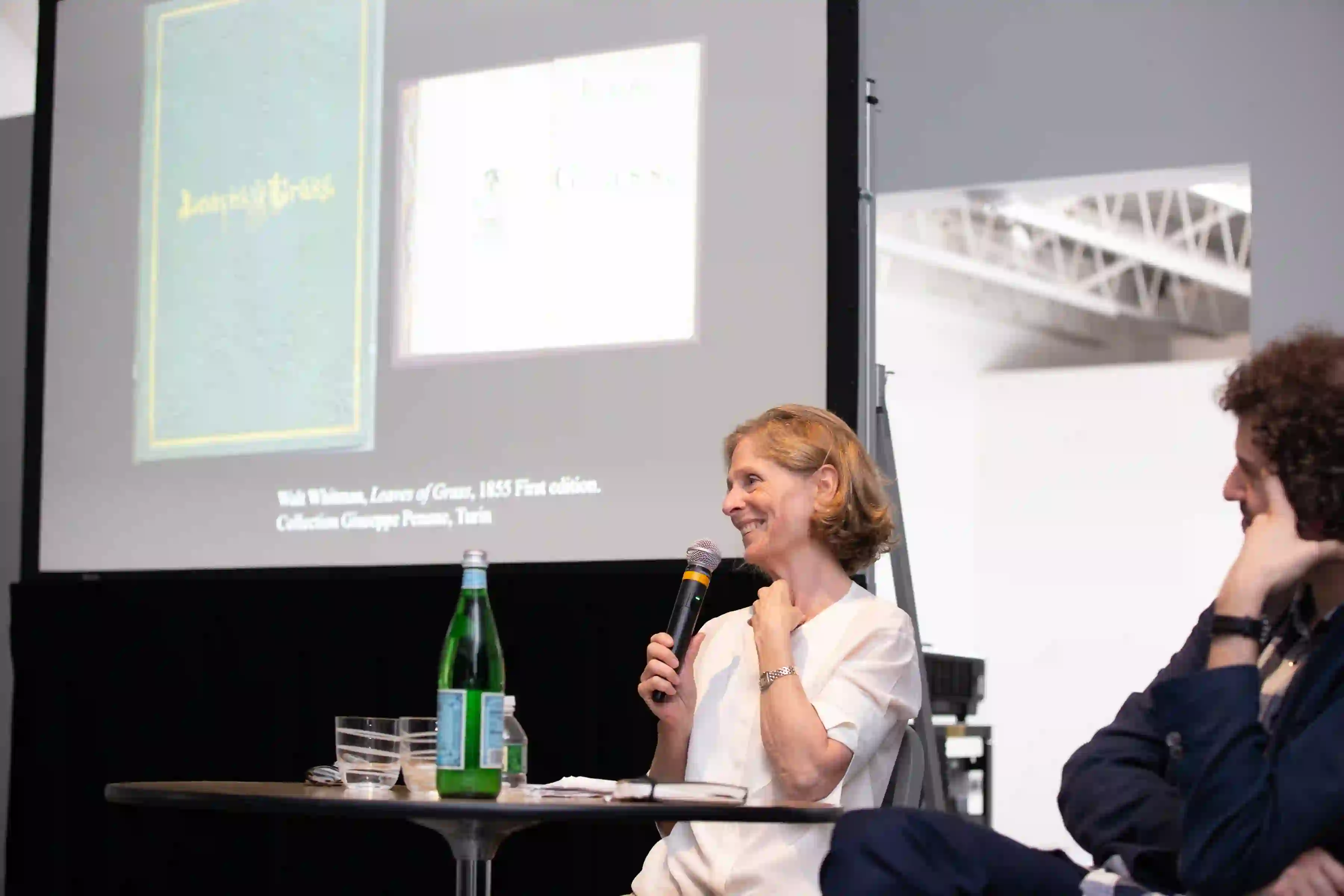 Q+A with Distinguished Professor at Hunter College and the Graduate Center, CUNY, Emily Braun during her lecture, "Leaves of Grass, Clay, and Bronze: Giuseppe Penone and Walt Whitman," on June 1, 2019