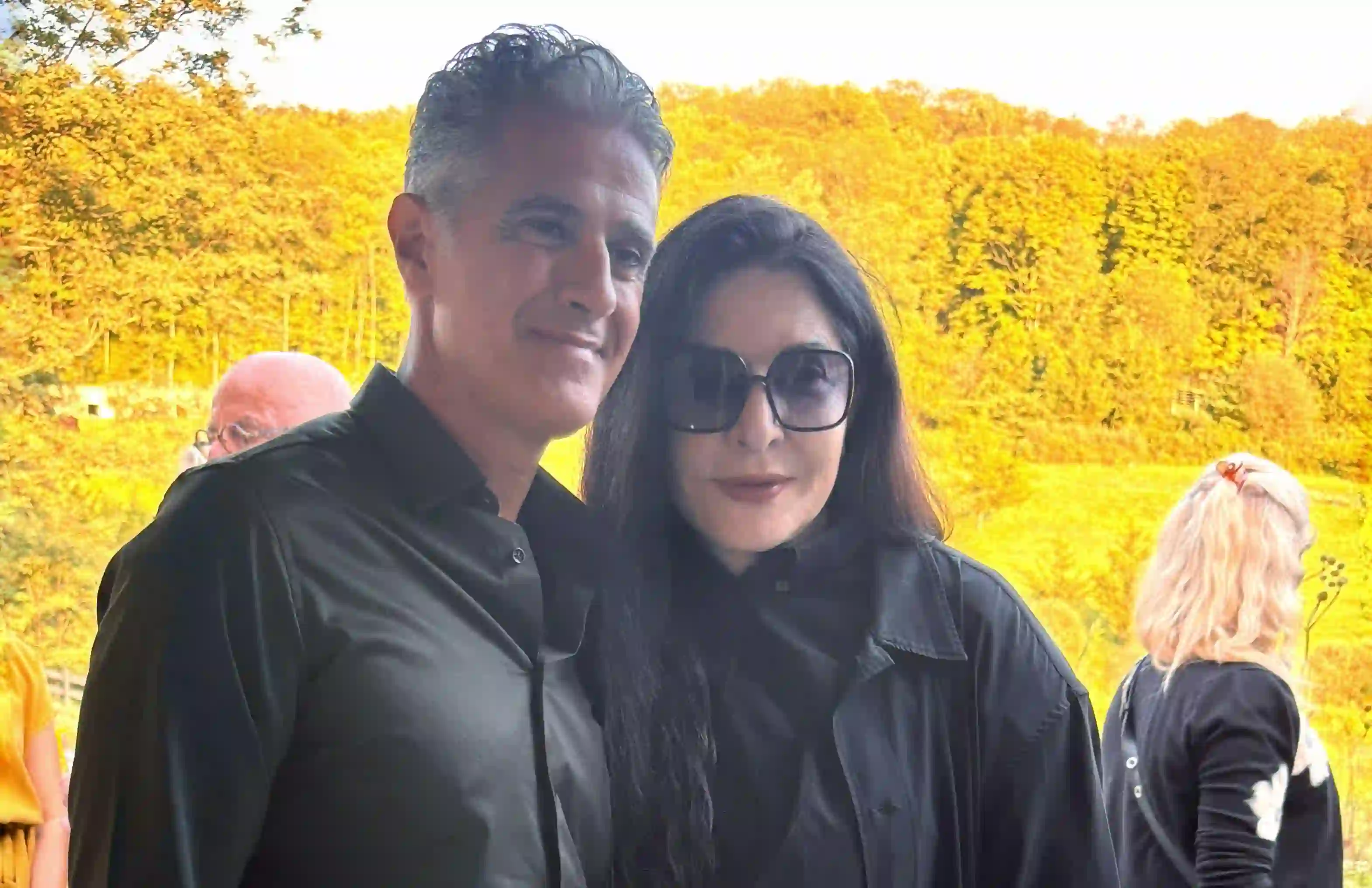 Marco Anelli and Marina Abramović