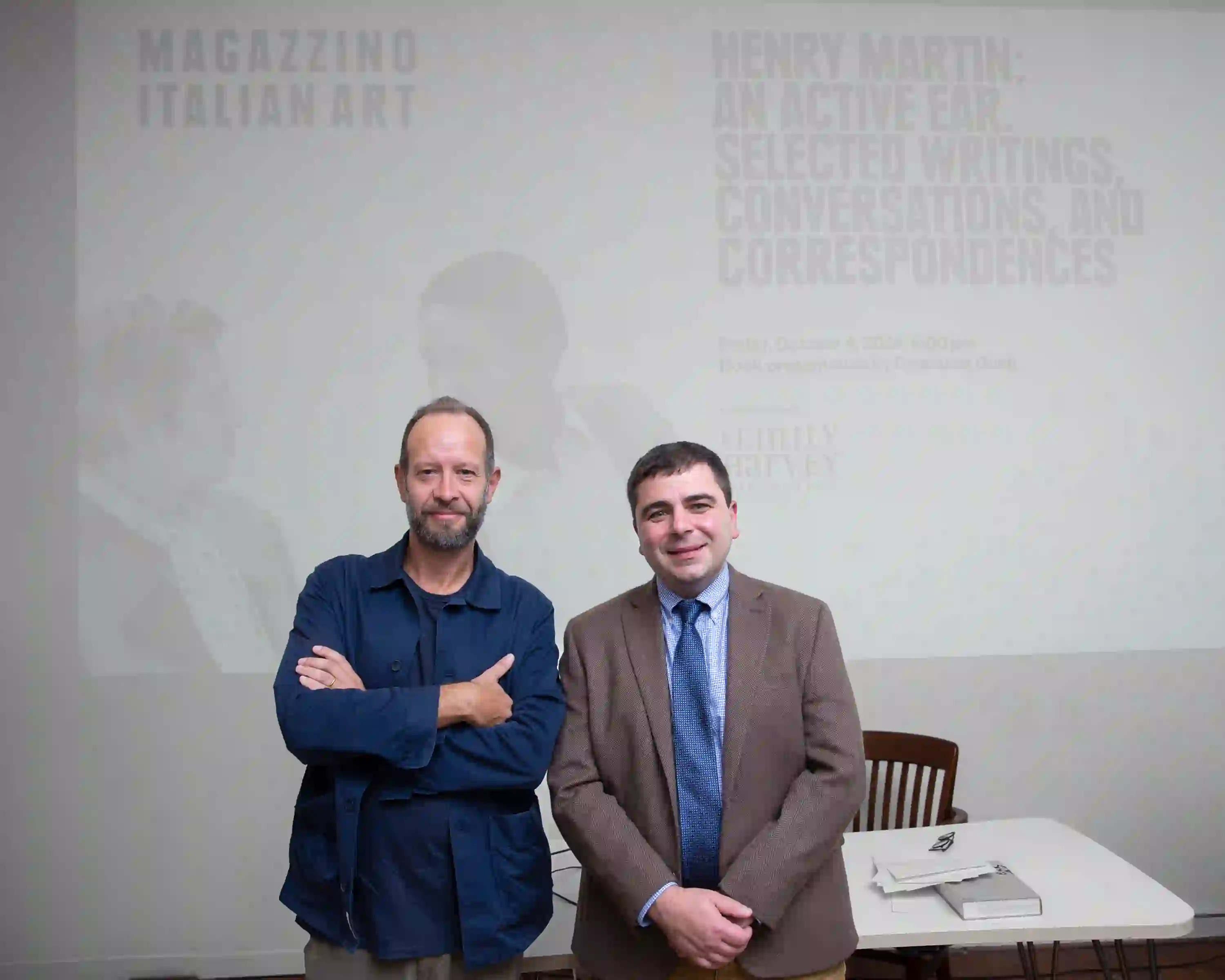 Emanuele Guidi and Nicola Lucchi. Photo by Alexa Hoyer