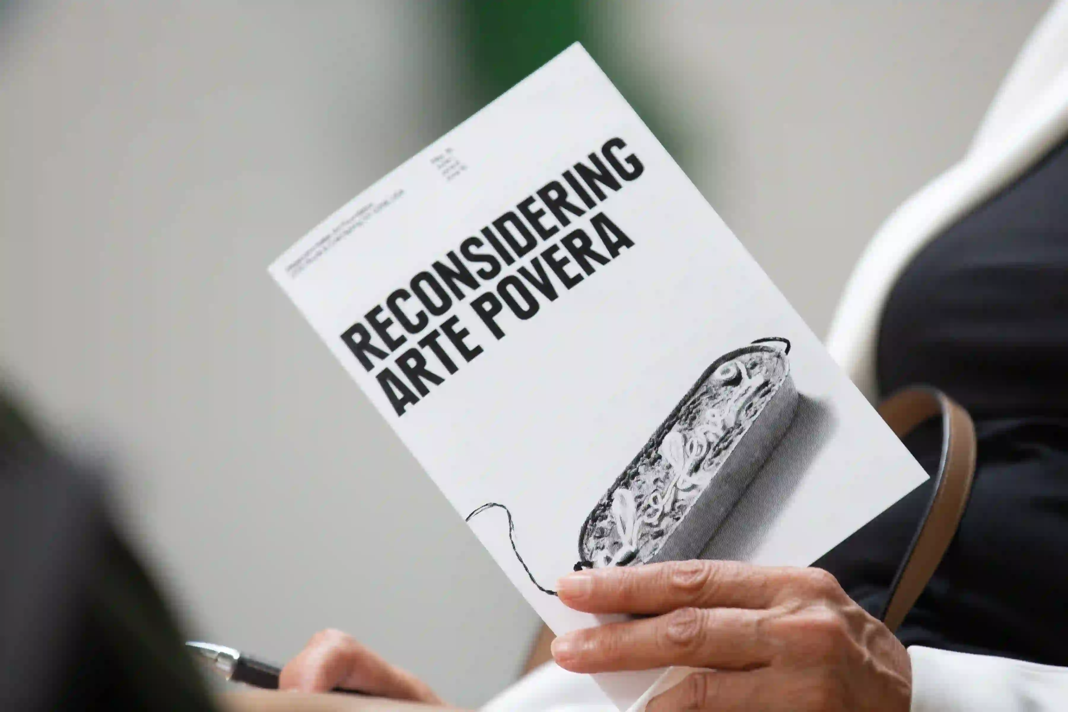 Reconsidering Arte Povera lecture series leaflet
