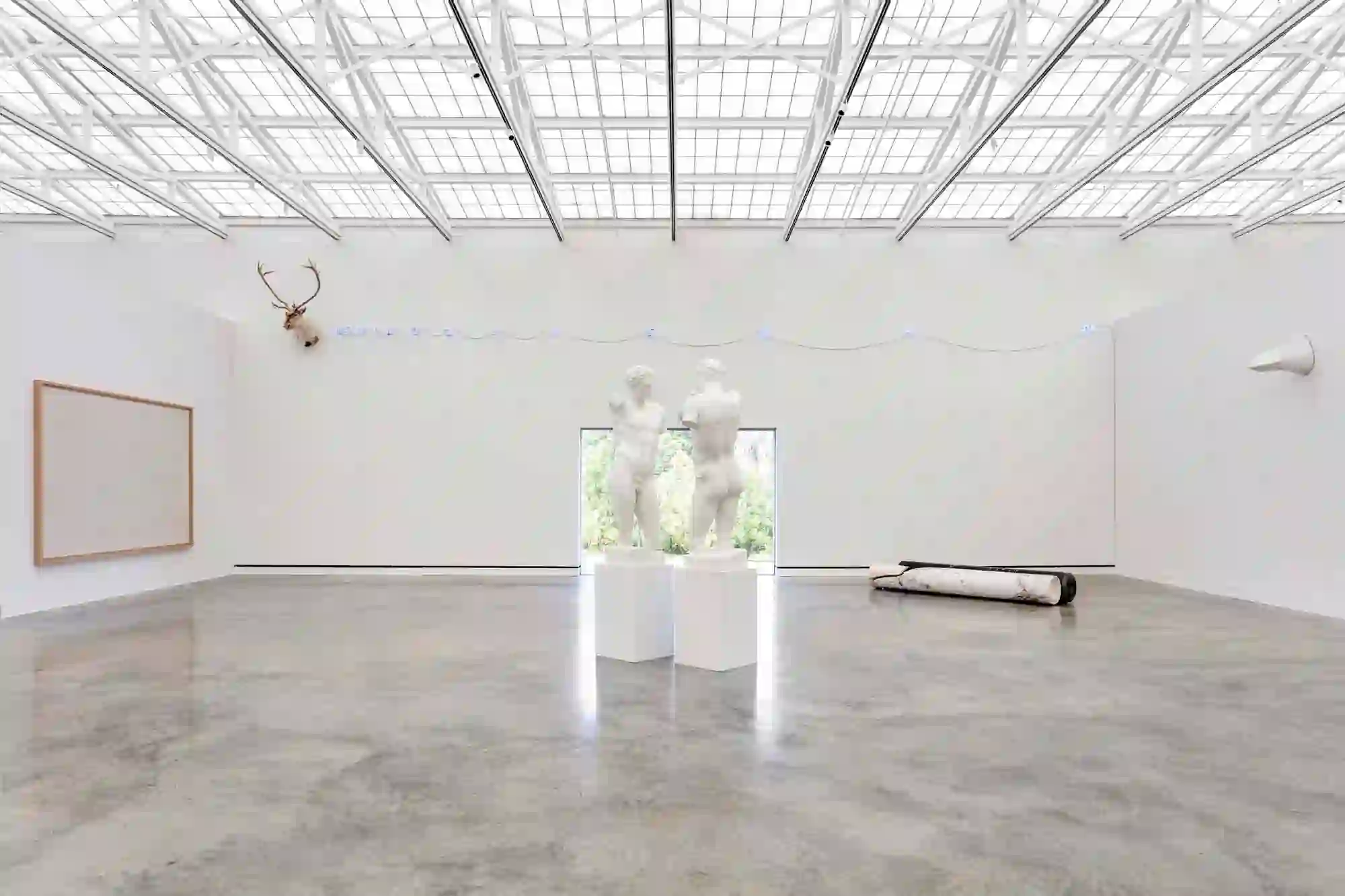 Installation view of the exhibition Arte Povera at Magazzino Italian Art, Cold Spring, New York
