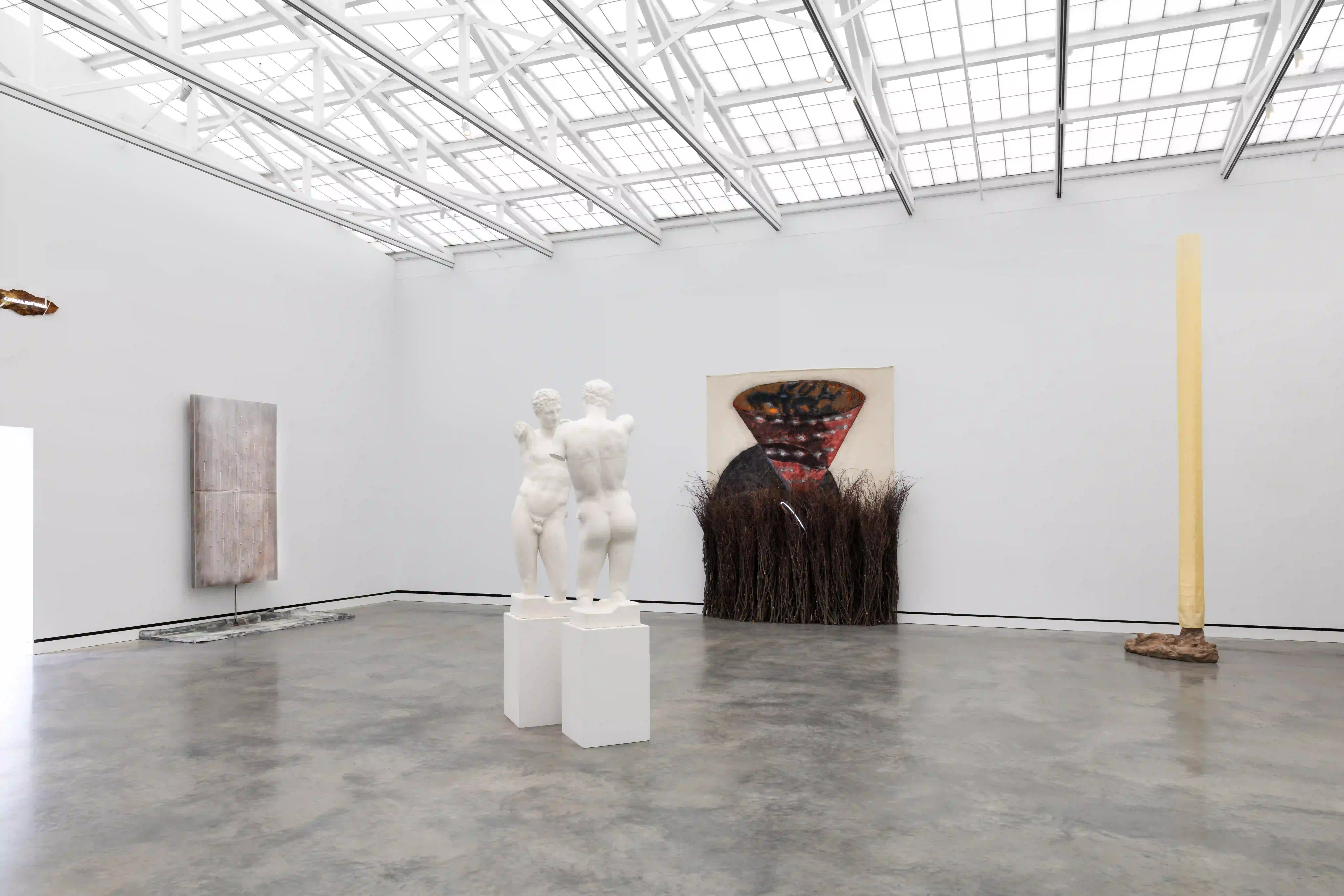 Installation view of the exhibition Arte Povera at Magazzino Italian Art, Cold Spring, New York