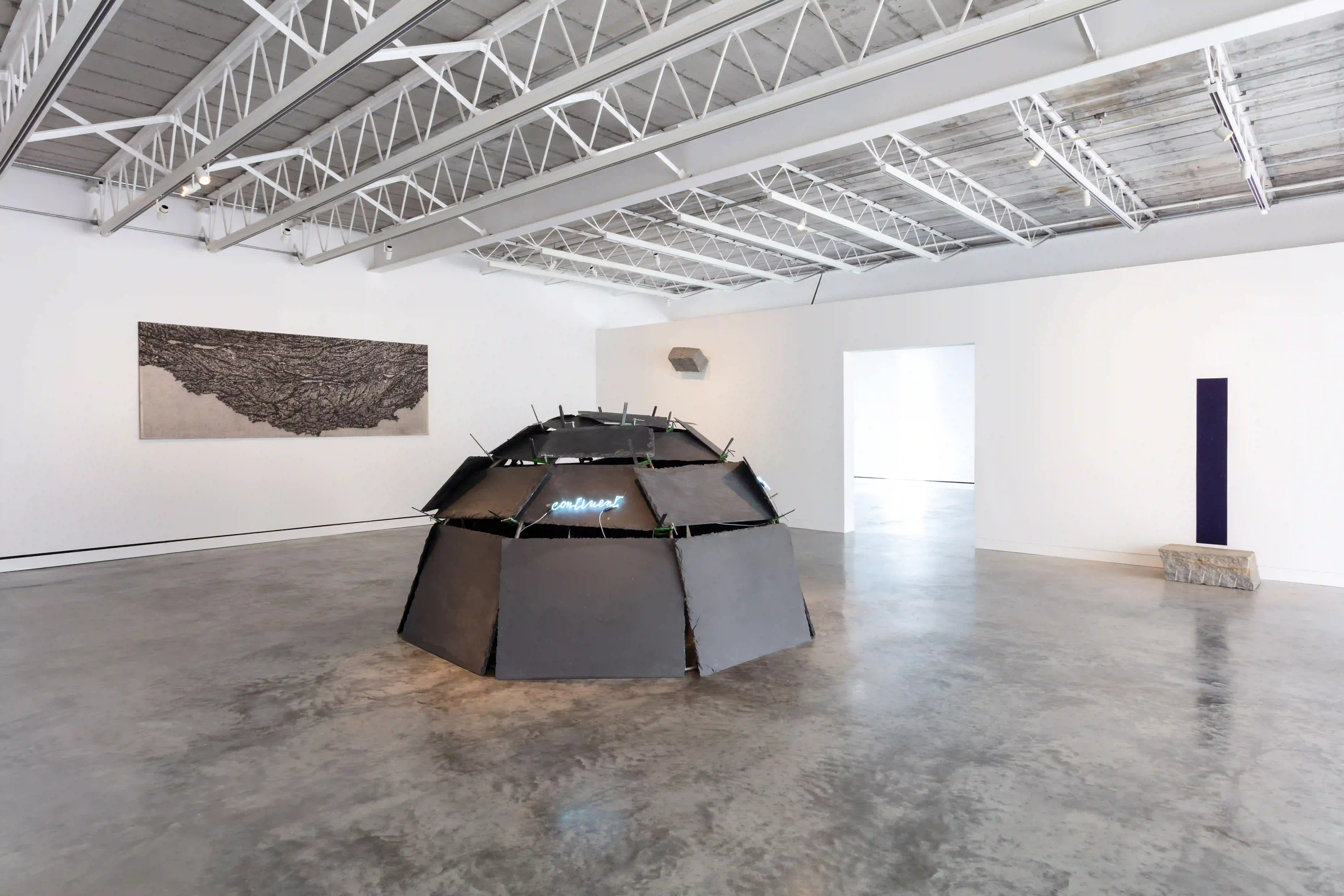 Installation view of the exhibition Arte Povera at Magazzino Italian Art, Cold Spring, New York