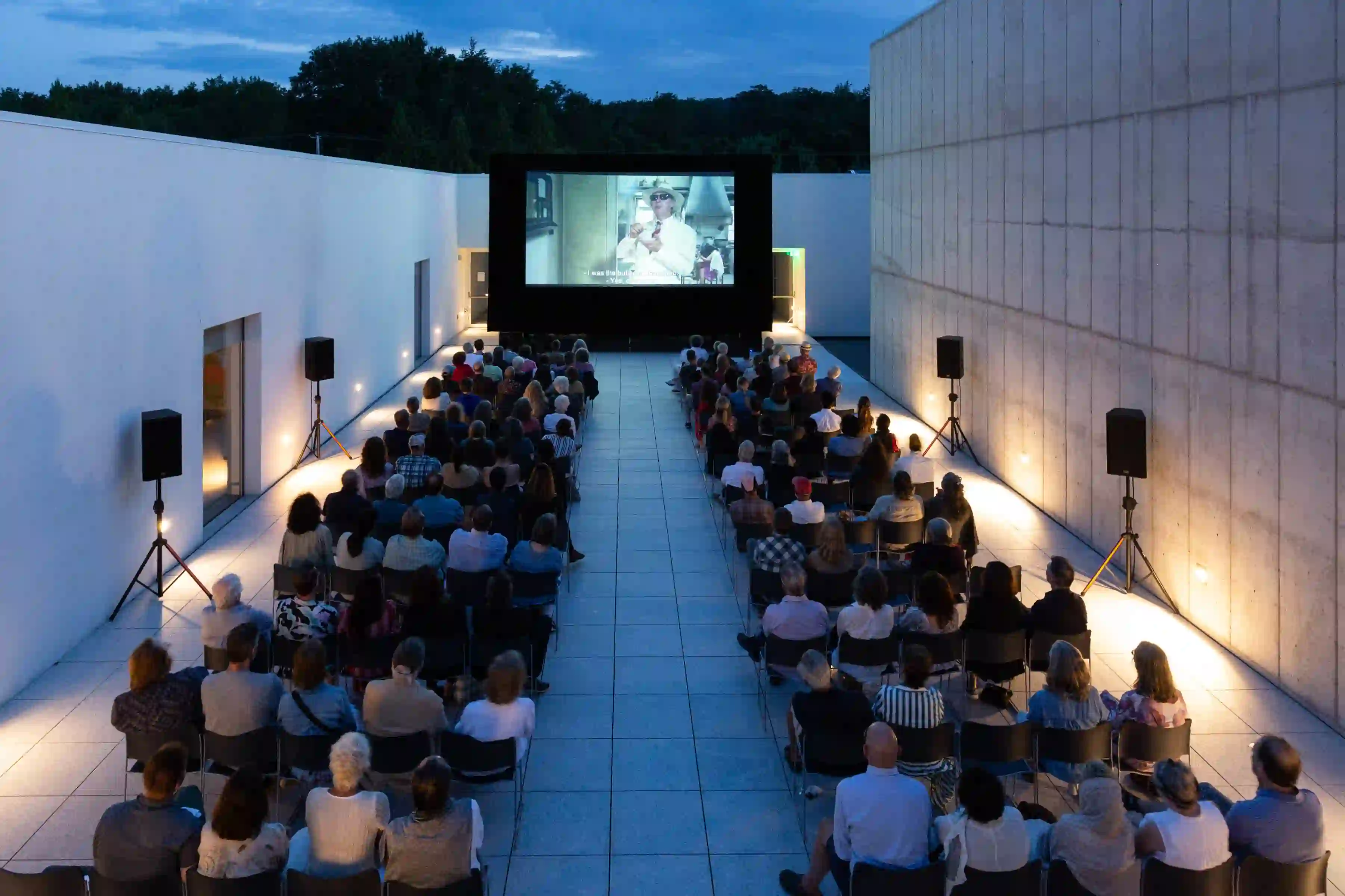 Cinema in Piazza, Sunday, July 23, 2023. Photo by Alexa Hoyer