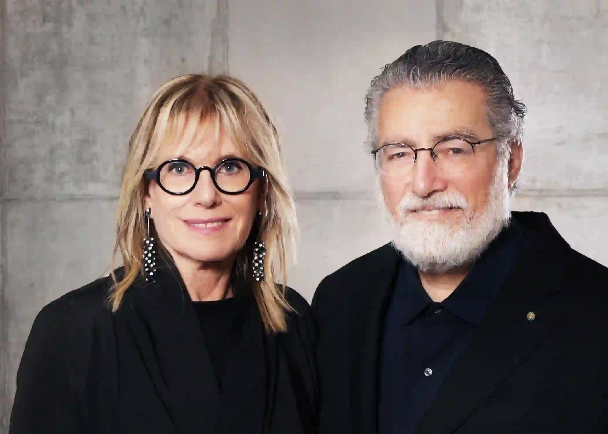 Nancy Olnick and Giorgio Spanu, Co-founders of Magazzino Italian Art. Photo by Marco Anelli