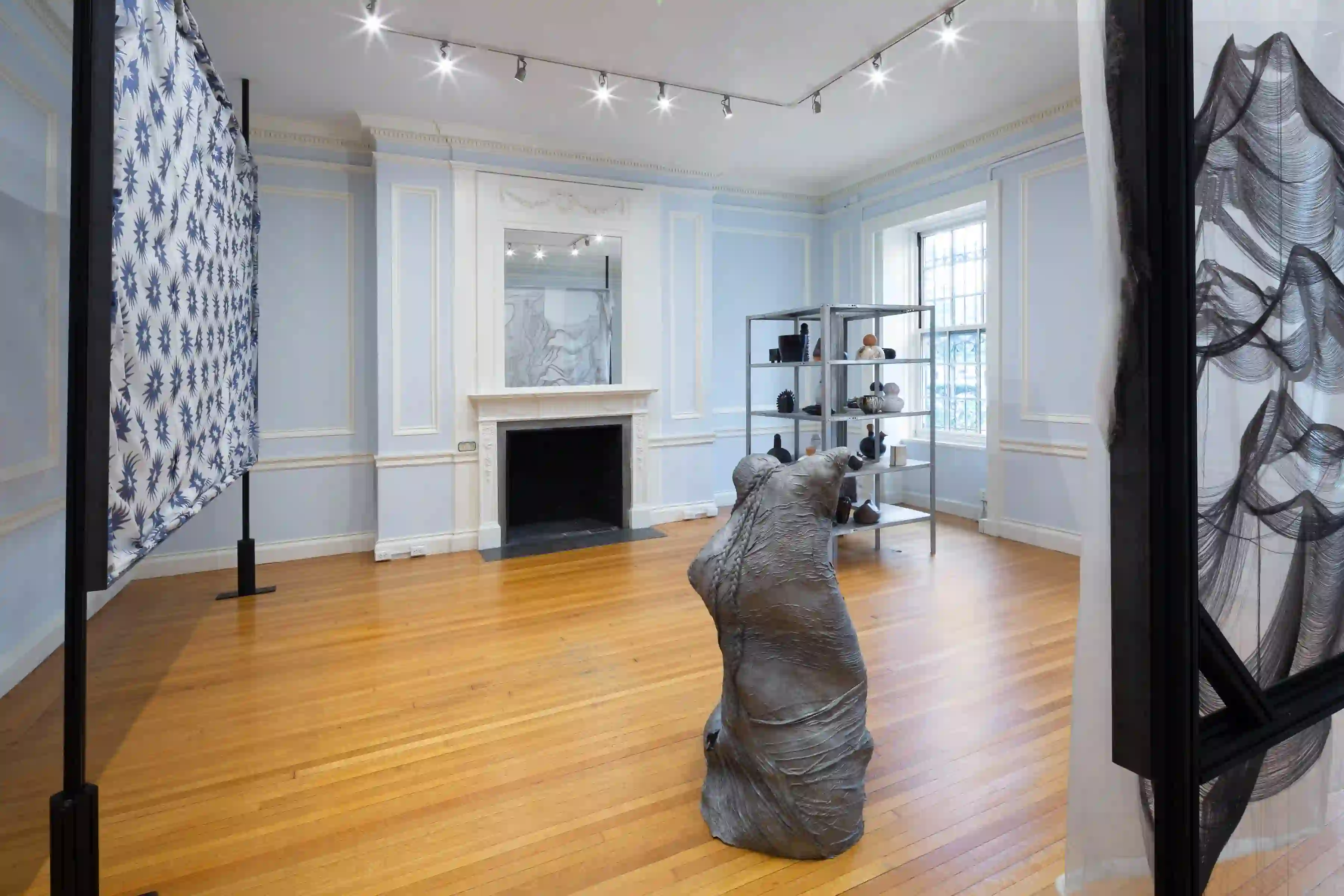 Installation view of the exhibition Margherita Raso: Vizio di Forma at the Italian Cultural Institute in New York. Photos by Alexa Hoyer
