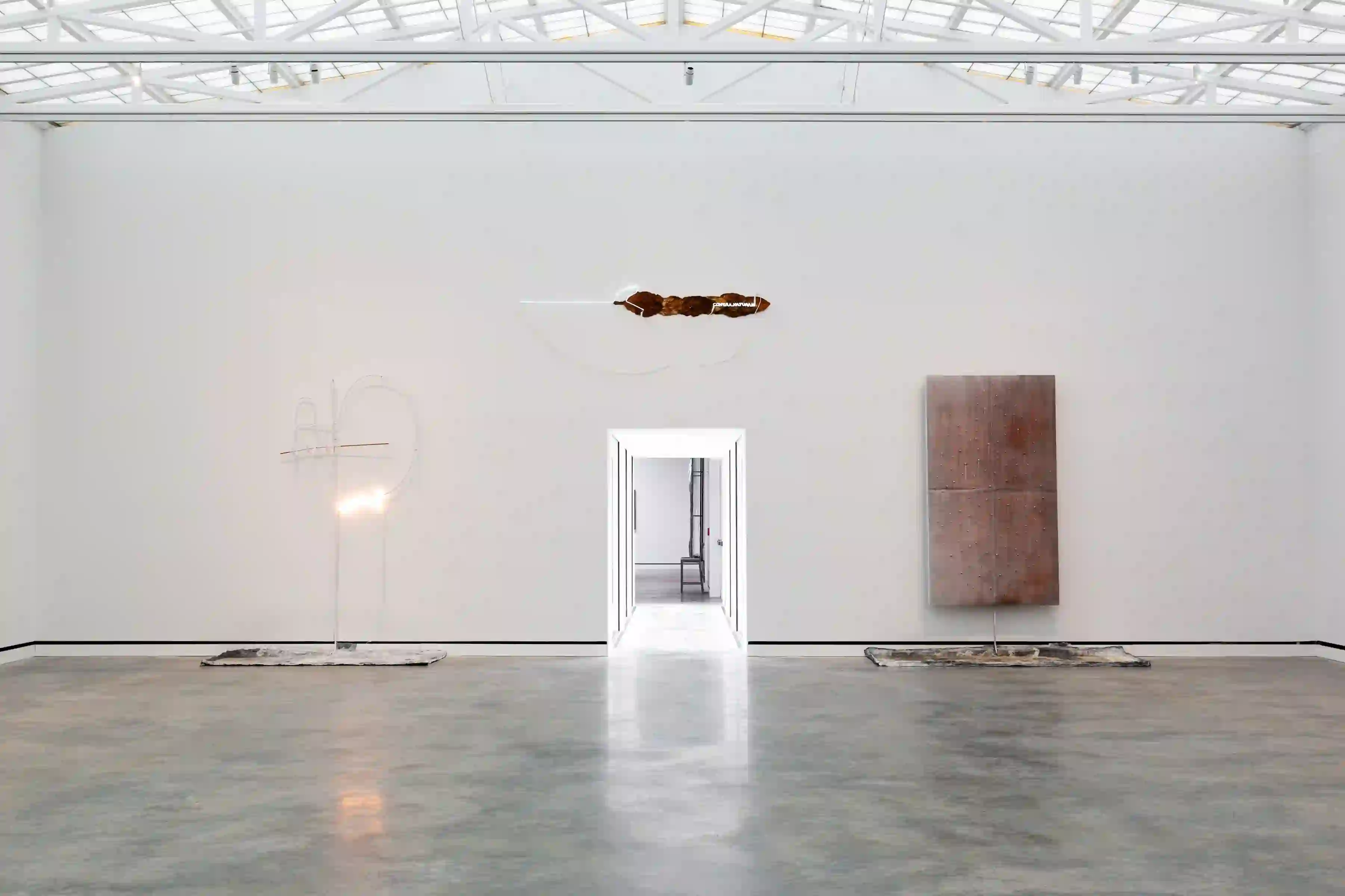 Installation view of the exhibition Arte Povera at Magazzino Italian Art, Cold Spring, New York