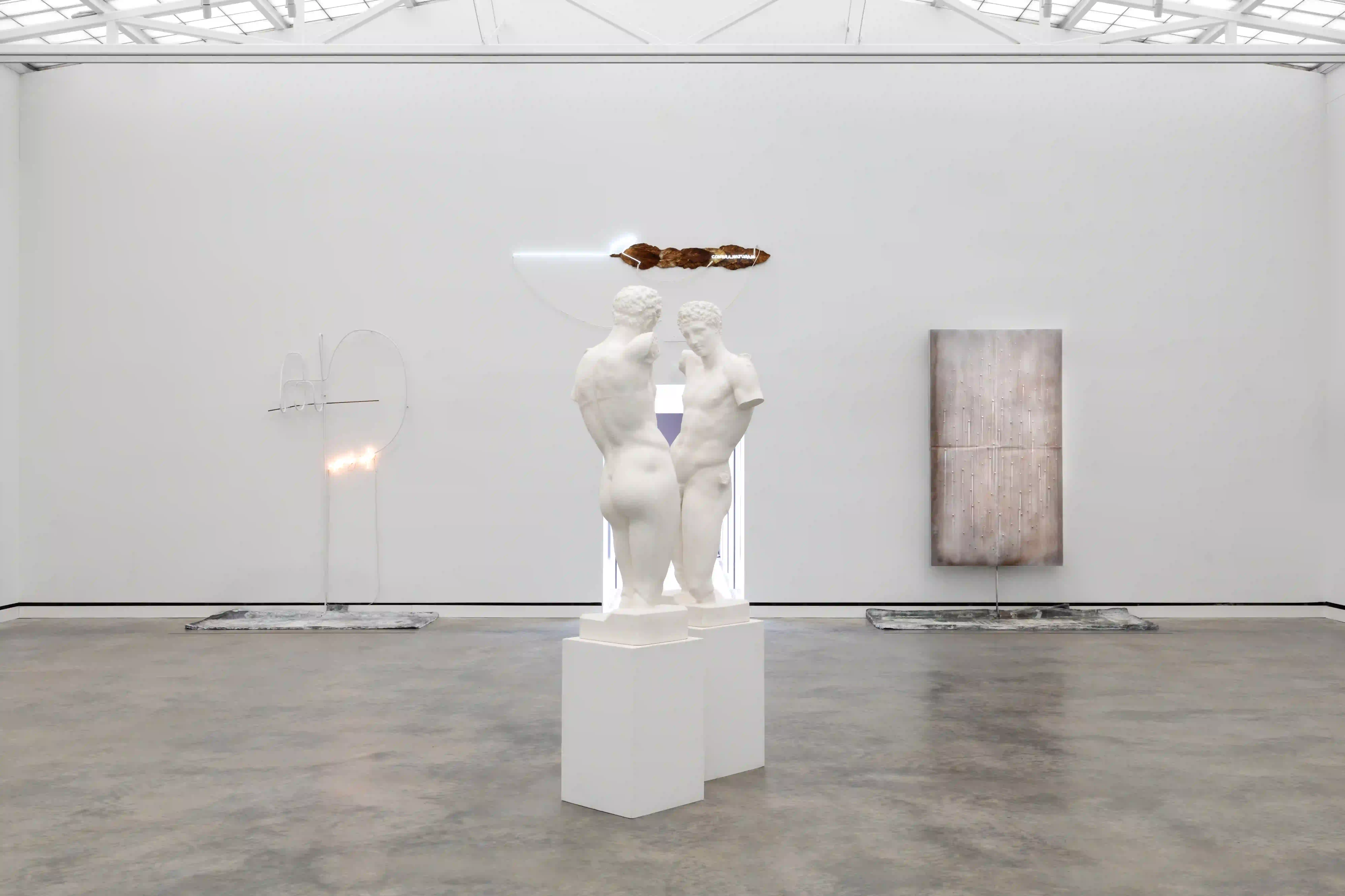 Installation view of the exhibition Arte Povera at Magazzino Italian Art, Cold Spring, New York
