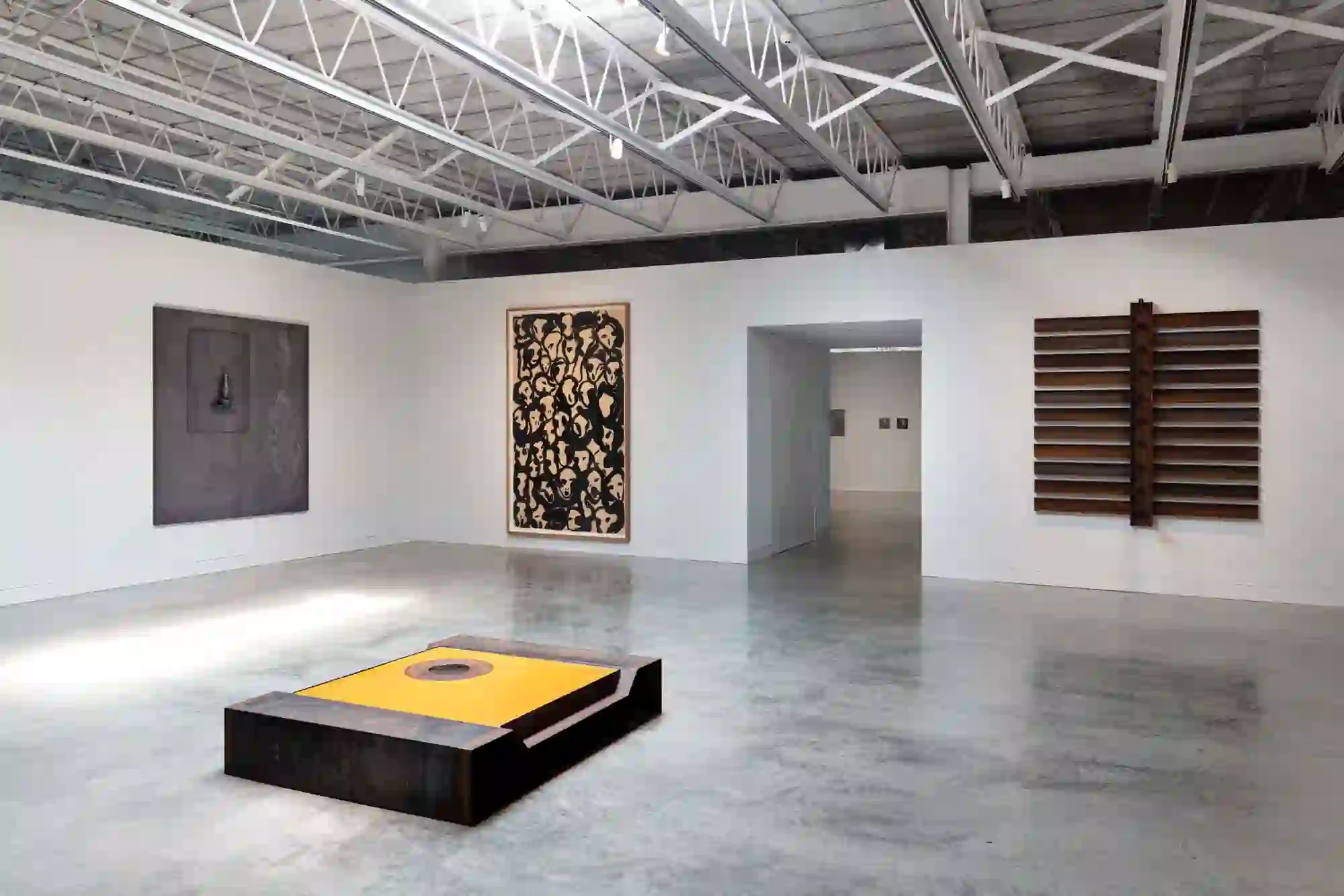 Installation view of the exhibition Arte Povera at Magazzino Italian Art, Cold Spring, New York