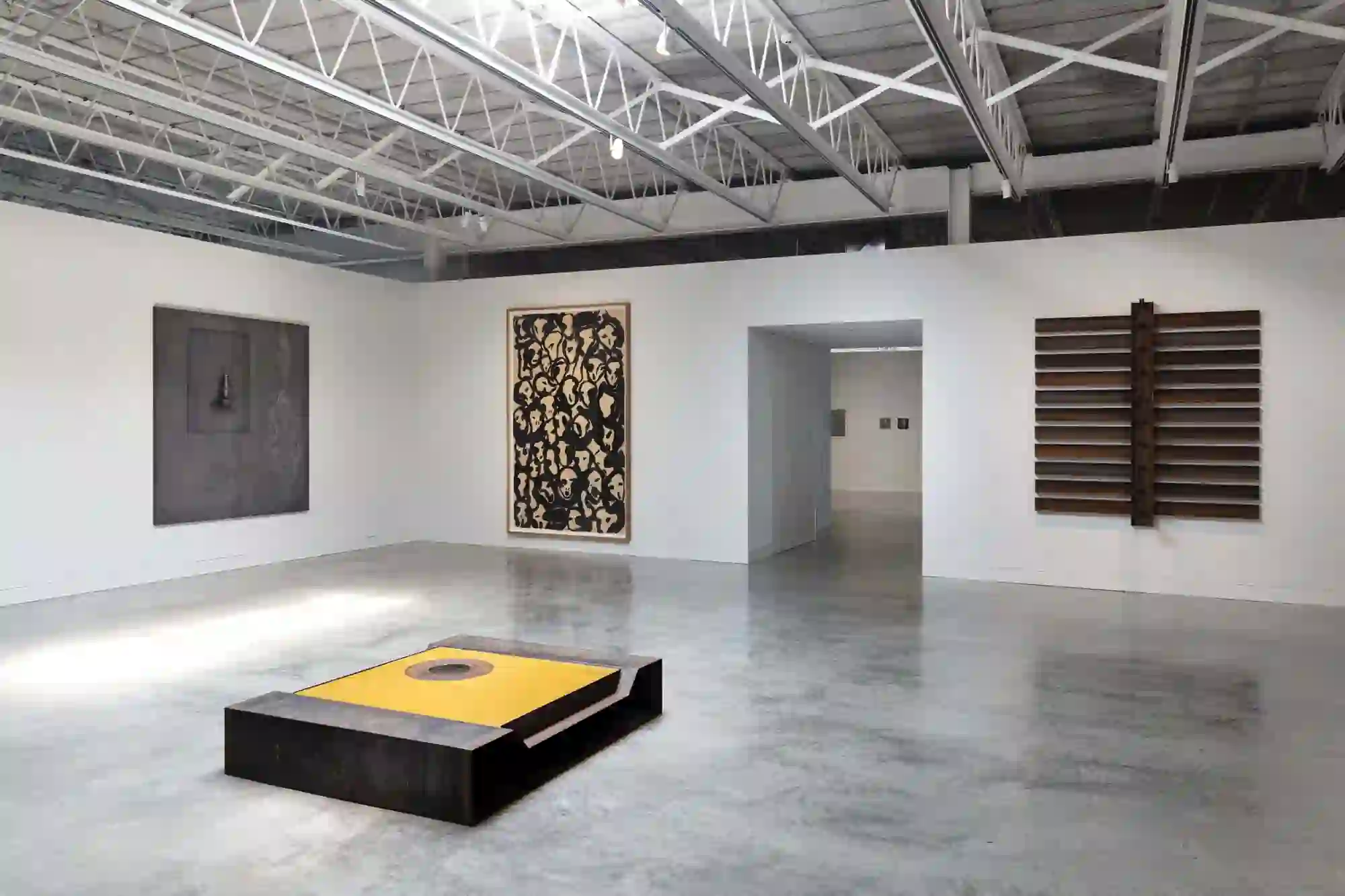 Installation view of the exhibition Arte Povera at Magazzino Italian Art, Cold Spring, New York