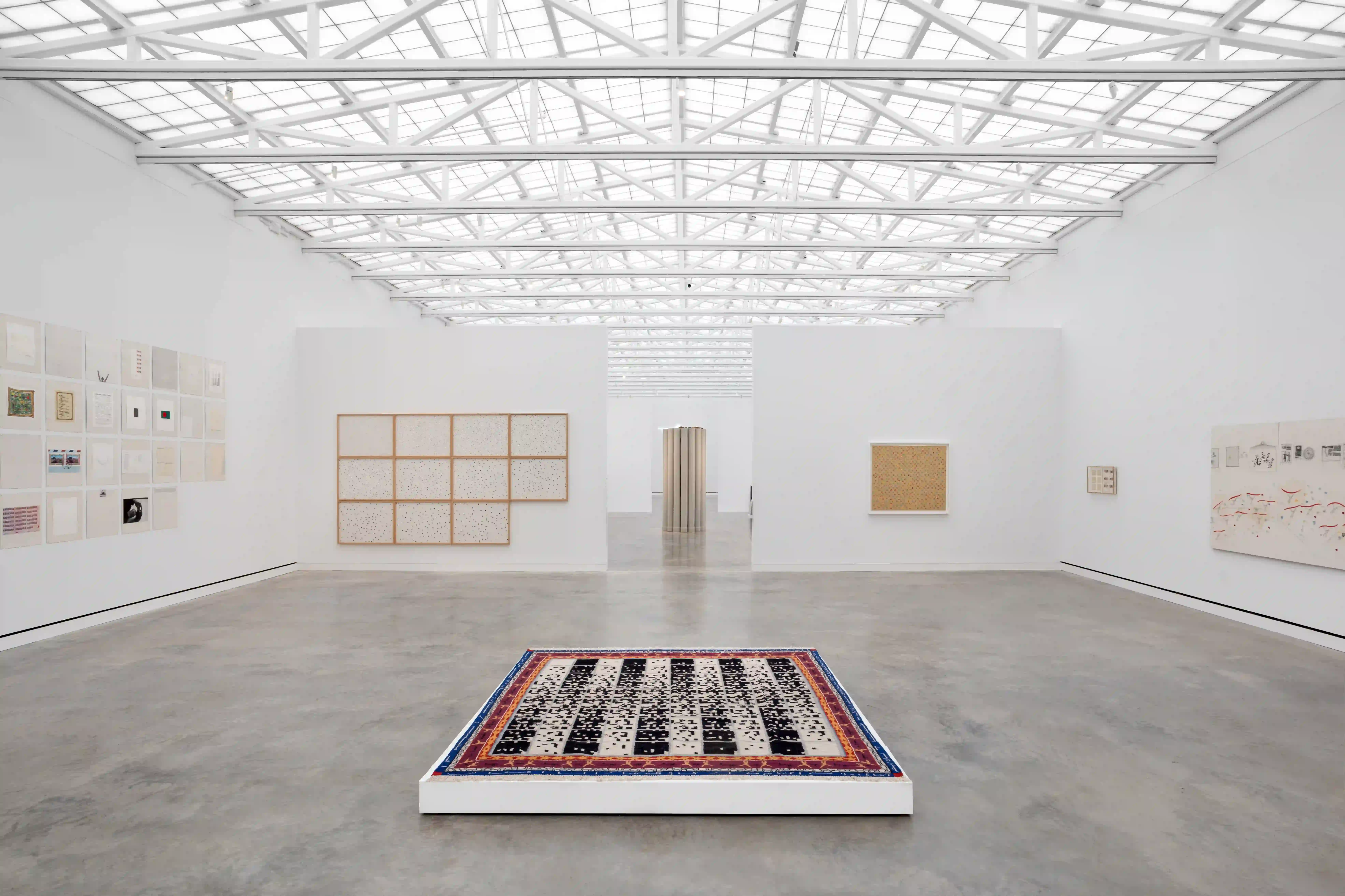 Tutto Boetti installation view at Magazzino Italian Art. Photo by Marco Anelli - Tommaso Sacconi