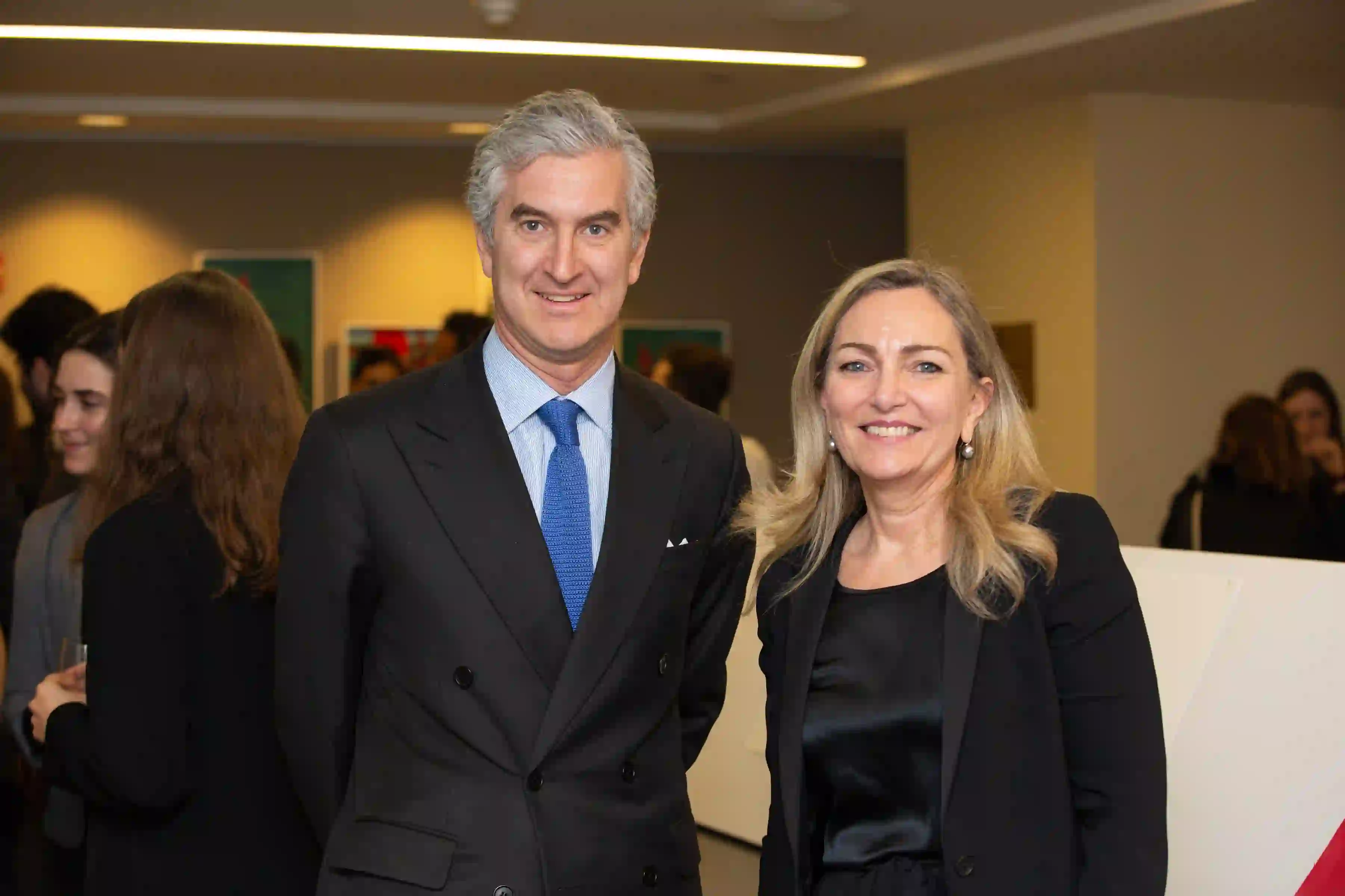 From left to right: Francesco Genuardi, Consul General of Italy and Amb. Mariangela Zappia, Ambassador of Italy at the U.N.