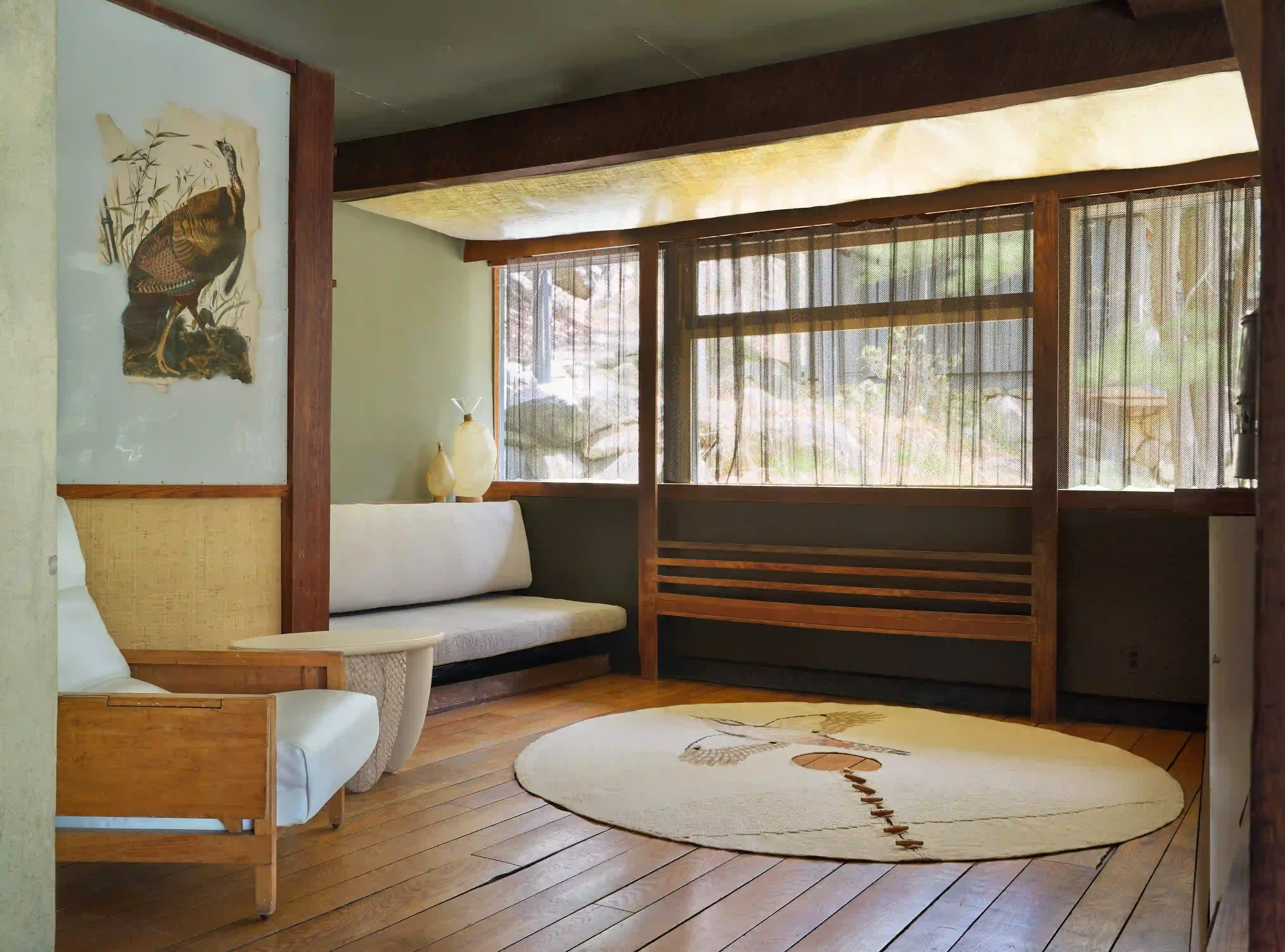 Installation view of "Formafantasma at Manitoga's Dragon Rock: Designing Nature" at Manitoga / The Russel Wright Design Center. Photo by Michael Biondo.