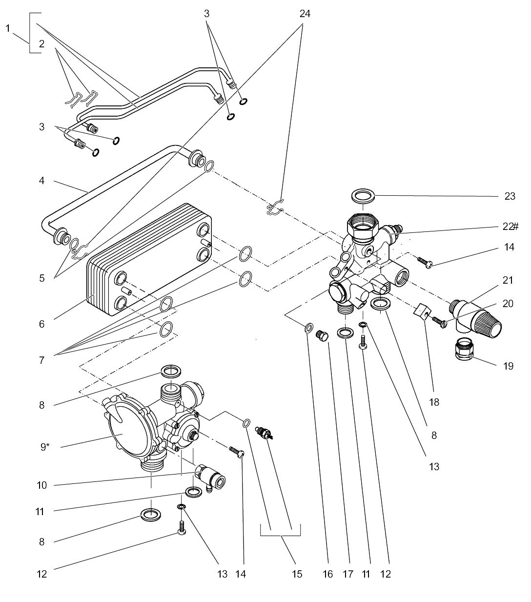 A61/D - DHW Heat Exchanger