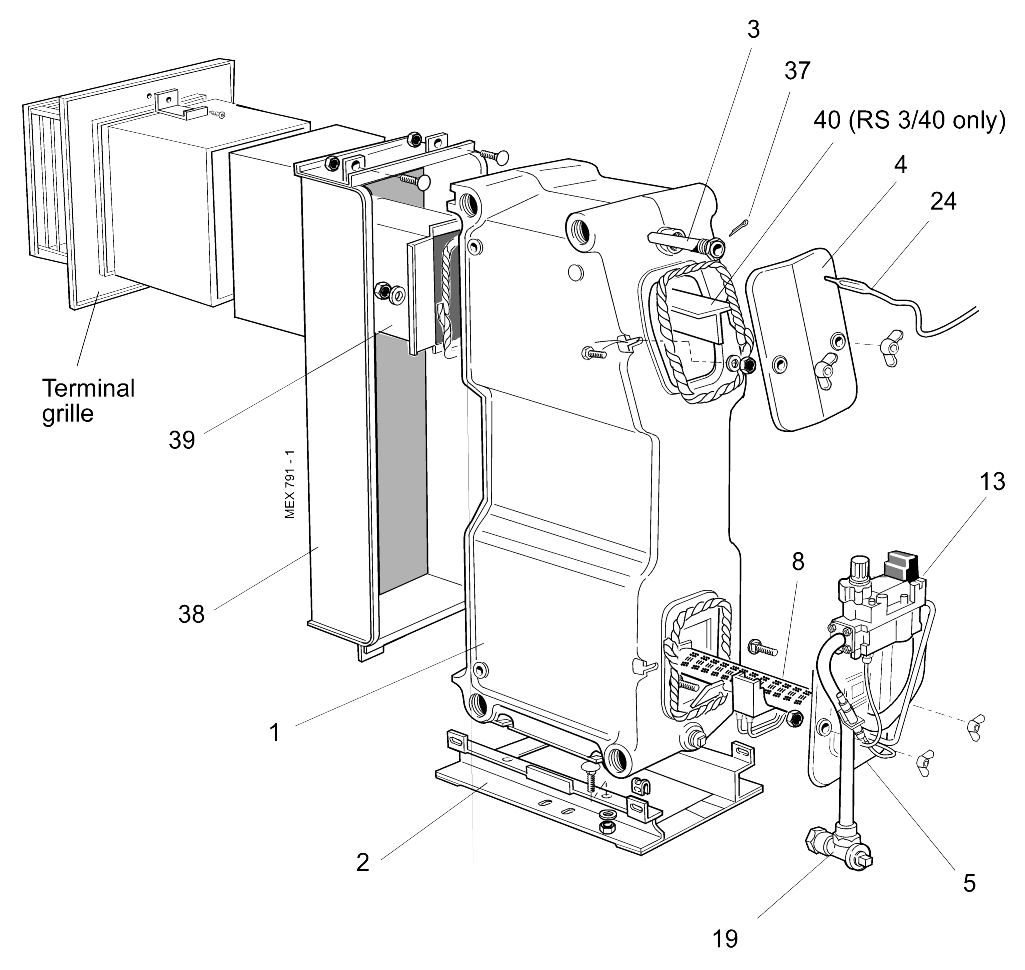 G21/B - Boiler Exploded