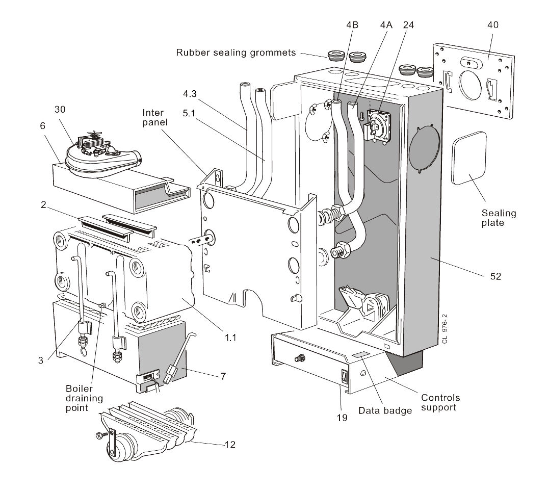 A69/C - Boiler Exploded