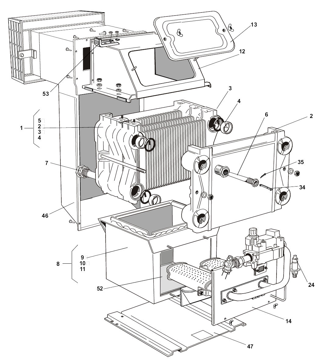G19/C - Boiler Exploded 100 125