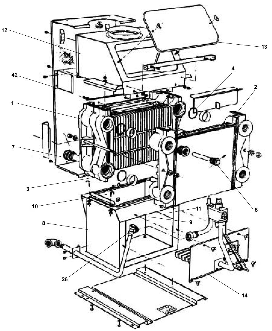 G11/C - Boiler Exploded