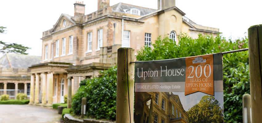 Upton House outside