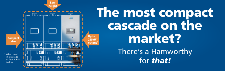 Is Stratton mk3 the most compact wall hung boiler cascade on the market?