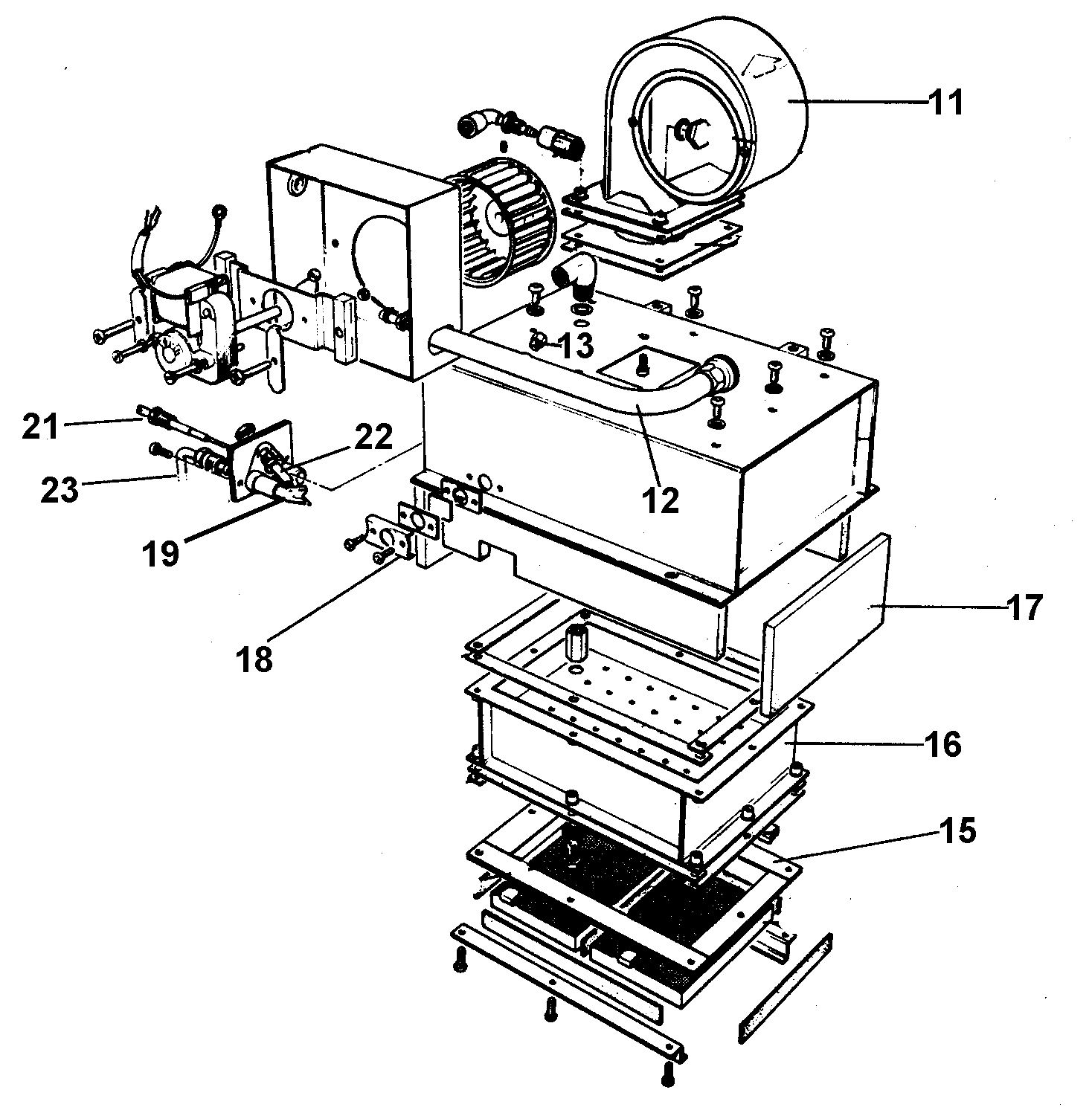 A26/C - Burner Assembly