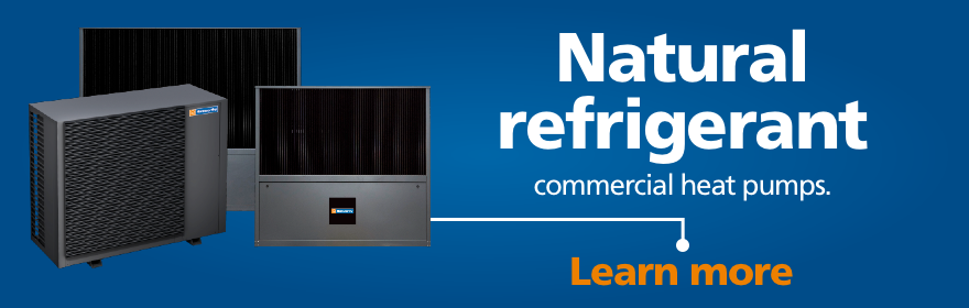 New natural refrigerant commercial heat pumps – a Tyneham for every situation