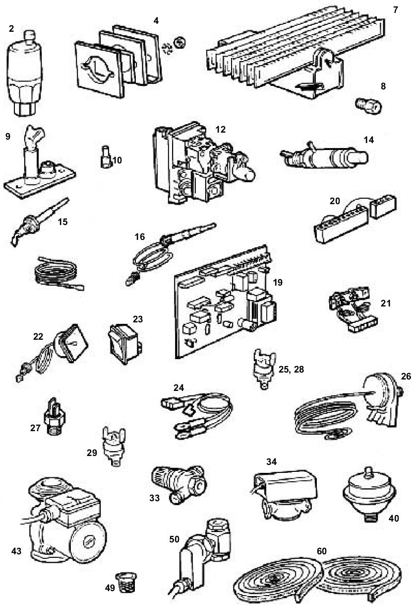 A37/F - Short Parts List