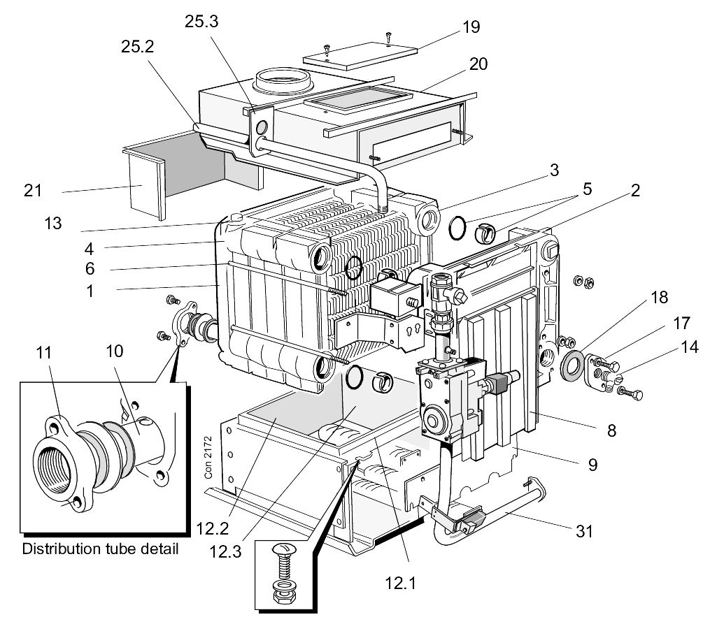 E21/B - Boiler Exploded
