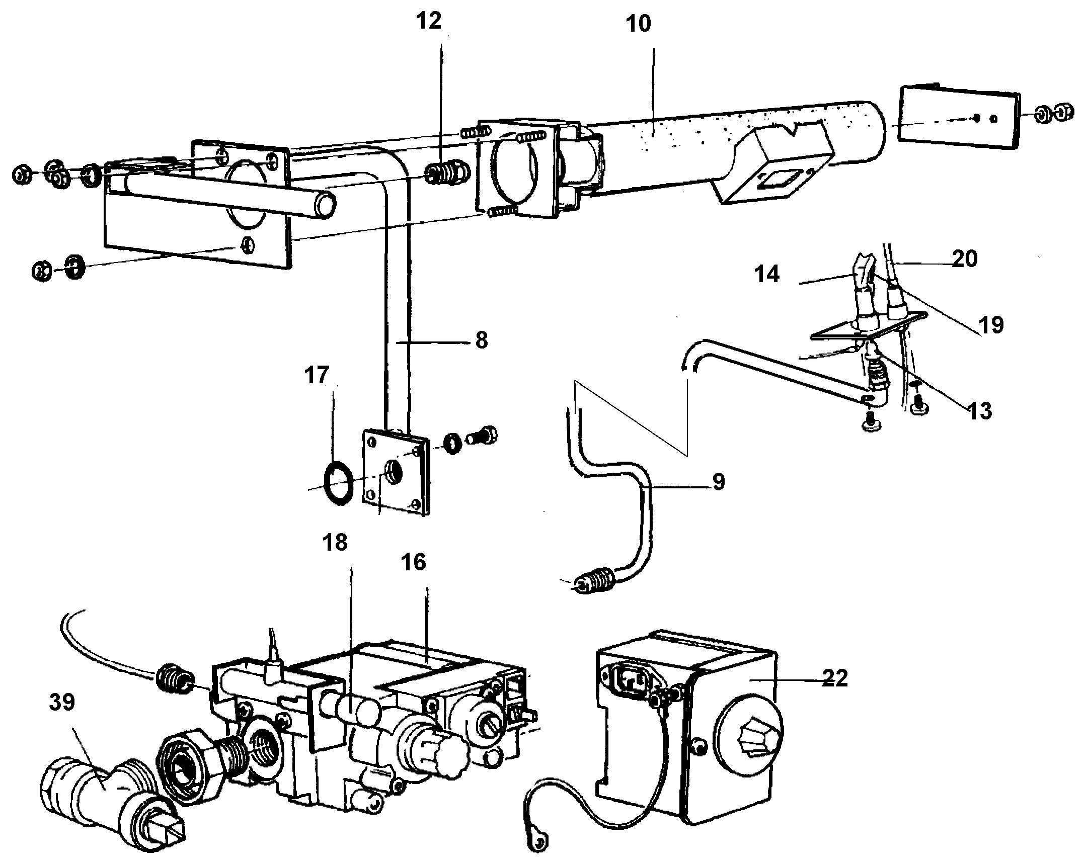 A19/C - Burner and Controls 30,40 & 45P