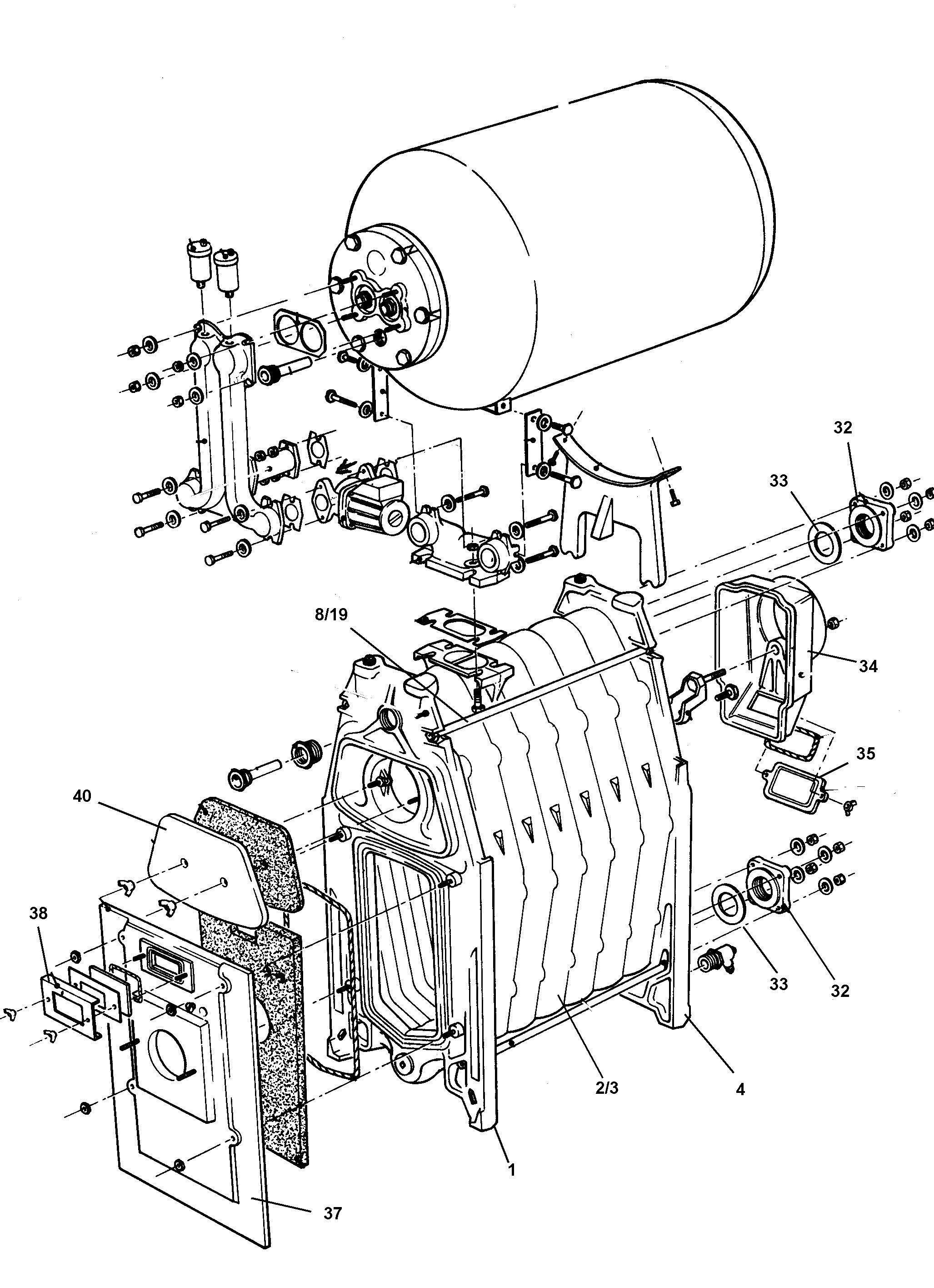 F12.1/A - Boiler Exploded