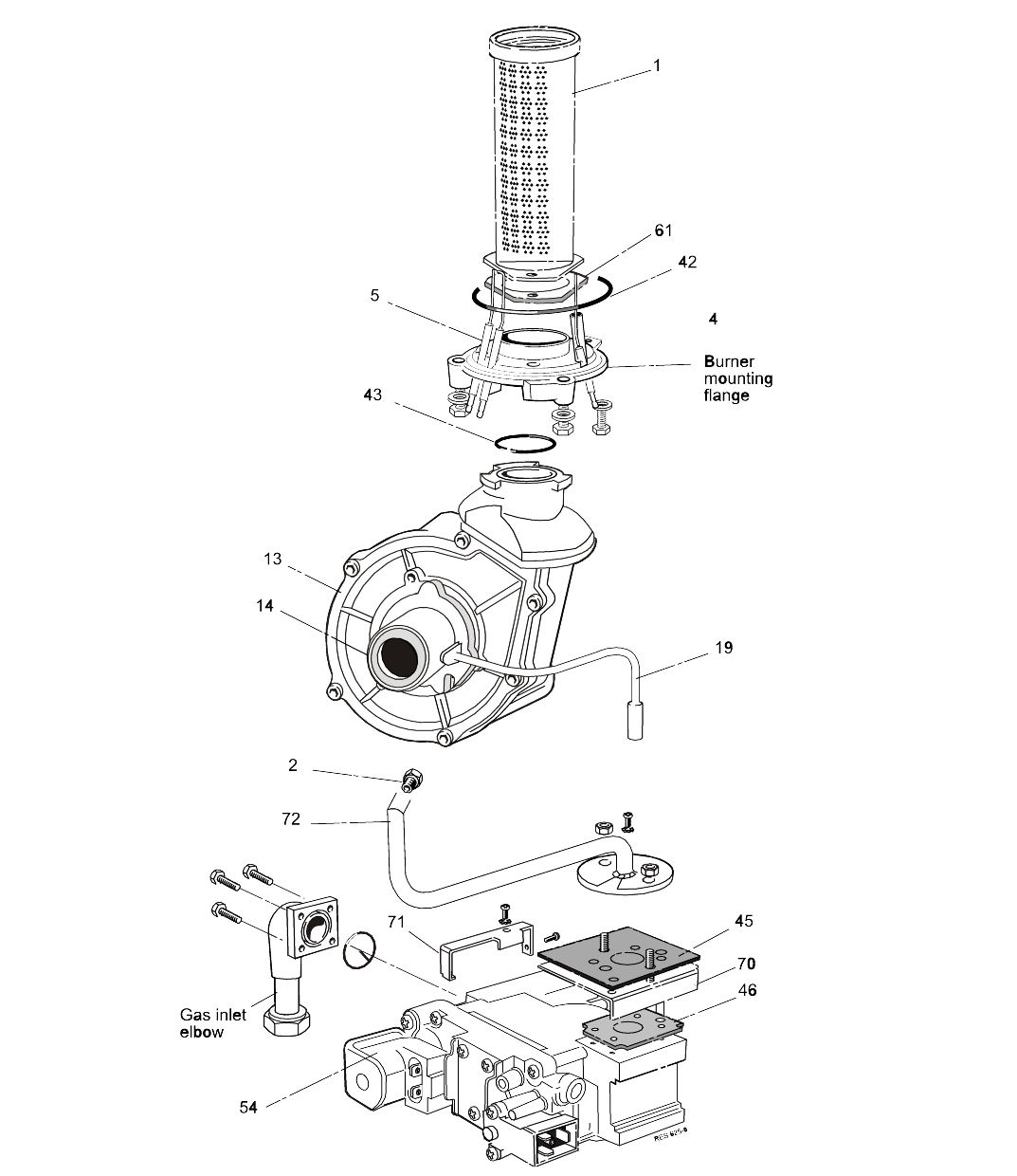 A58/D - Burner & Controls