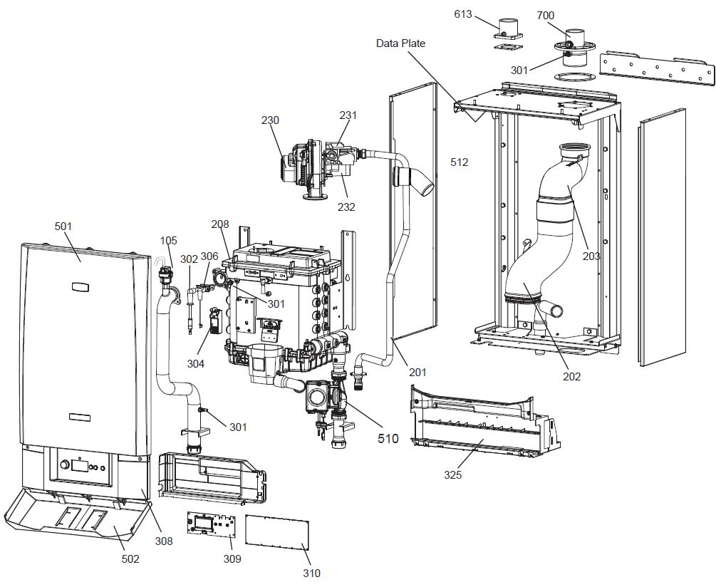 KESTON HEAT 2 45KW NG Ideal Parts