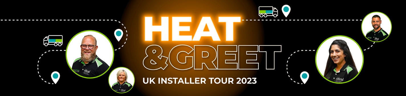 Ideal Heating team to ‘Heat & Greet’ installers on new UK trade roadshow