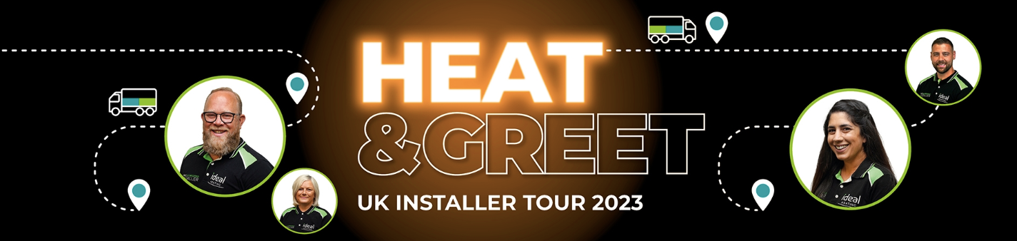 Ideal Heating team to ‘Heat & Greet’ installers on new UK trade roadshow