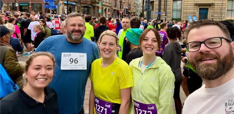 Team Hamworthy conquer Leeds Abbey Dash challenge