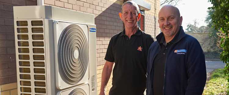 Hamworthy provide unbeatable service with Tyneham air source heat pump delivery