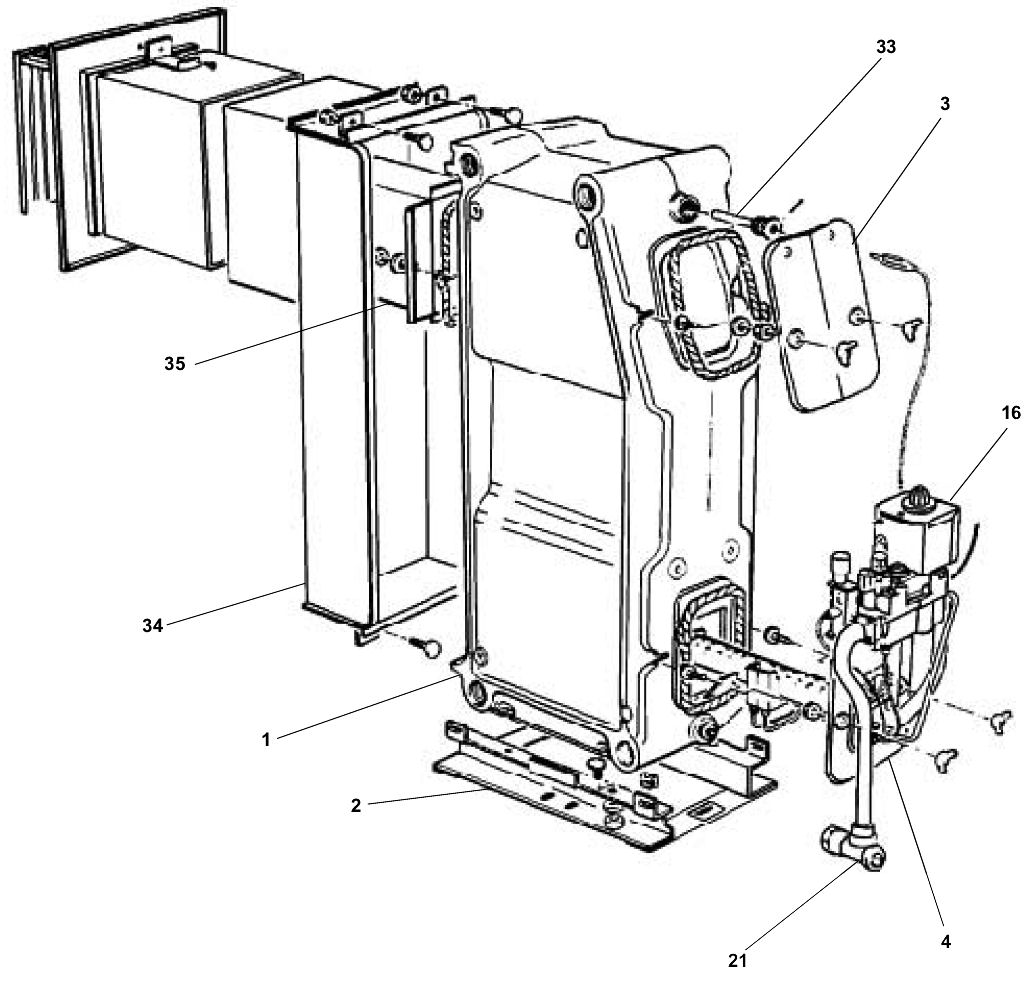 G6 /C - Boiler Exploded