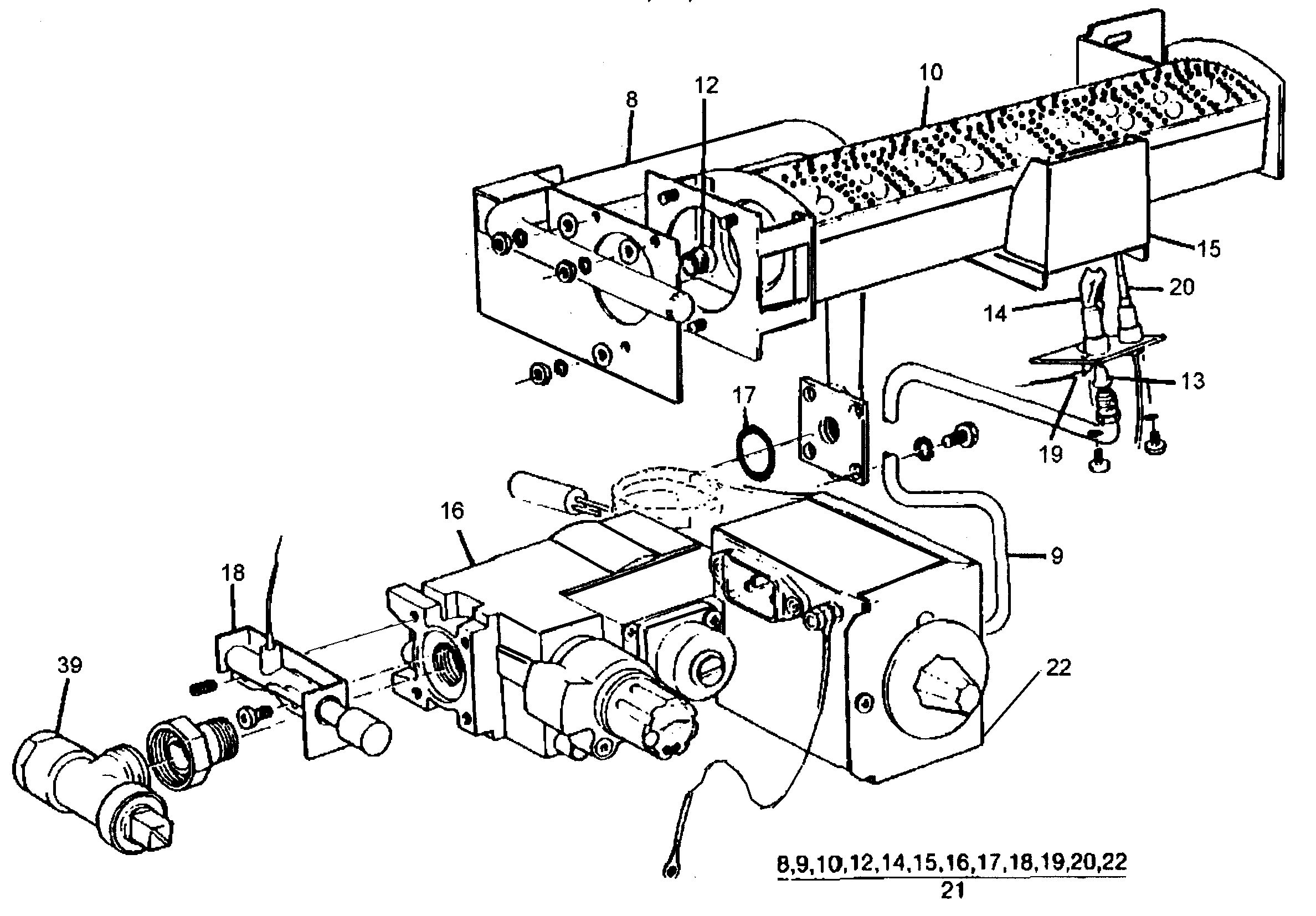 A19/D - Burner and Controls 50, 60 & 60P