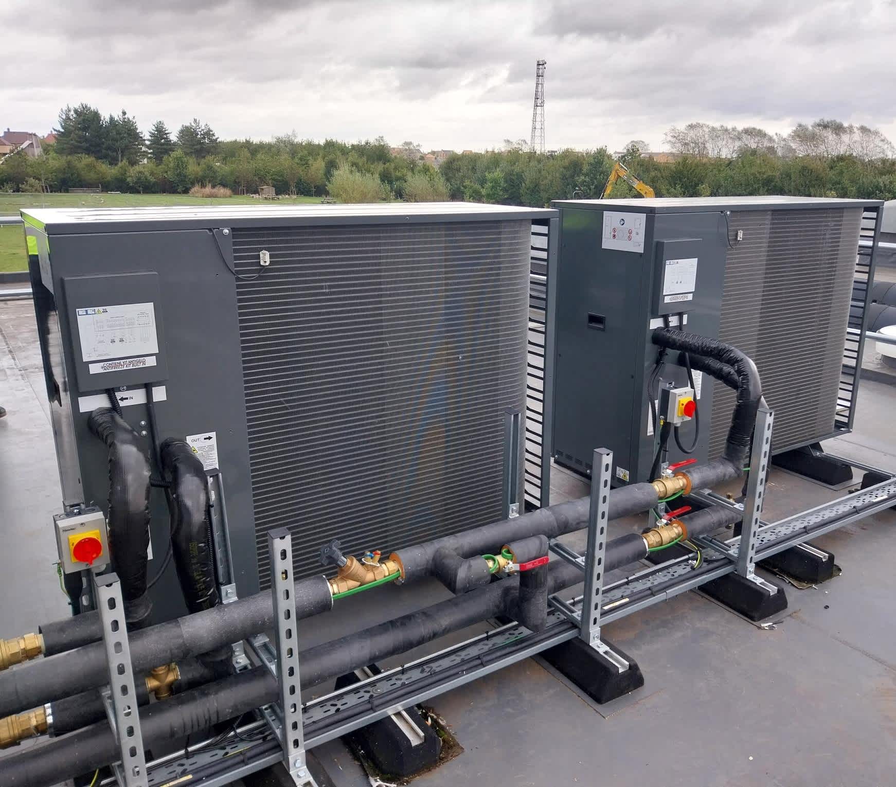 Safety considerations for R290 commercial heat pumps