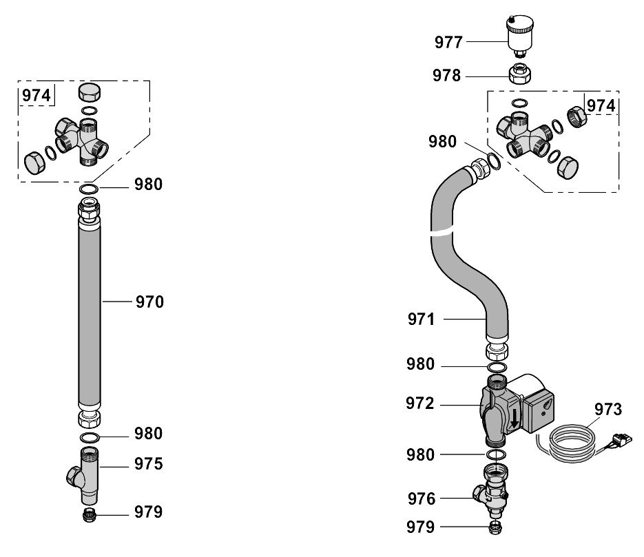 L36/E - Calorifer Pipes