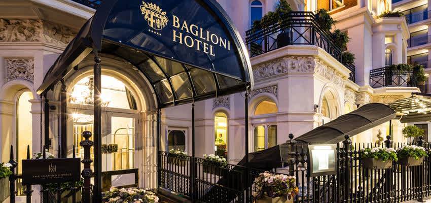 Baglioni Hotel entrance