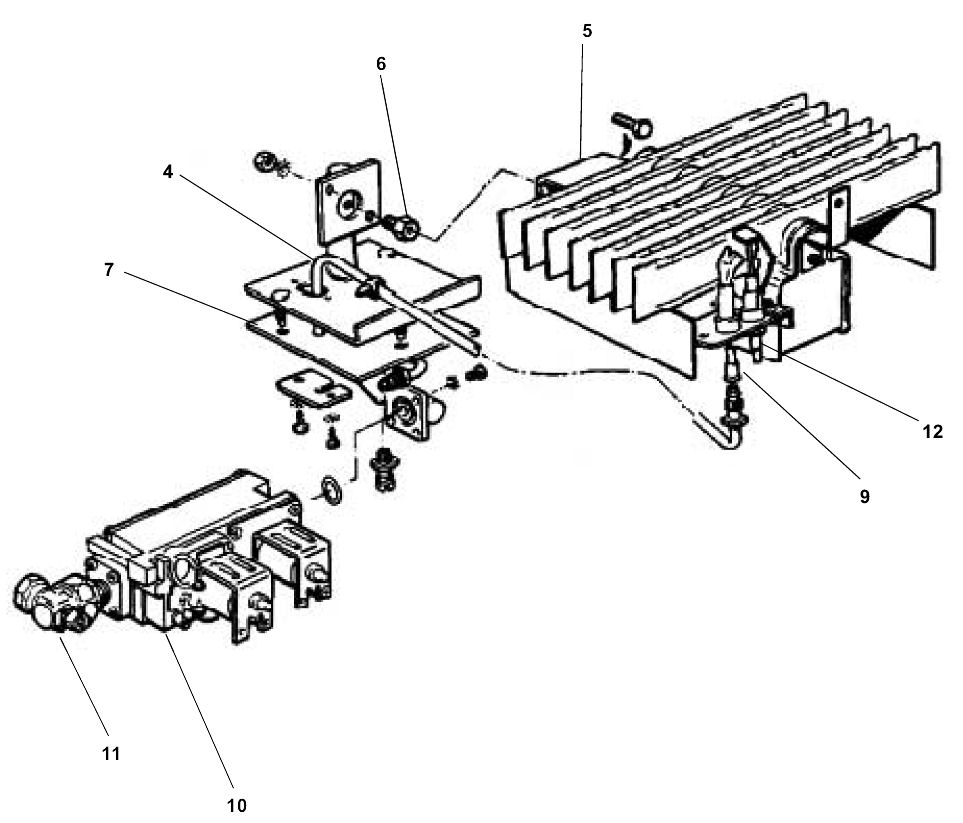 A36/C - Burner and Gas Controls