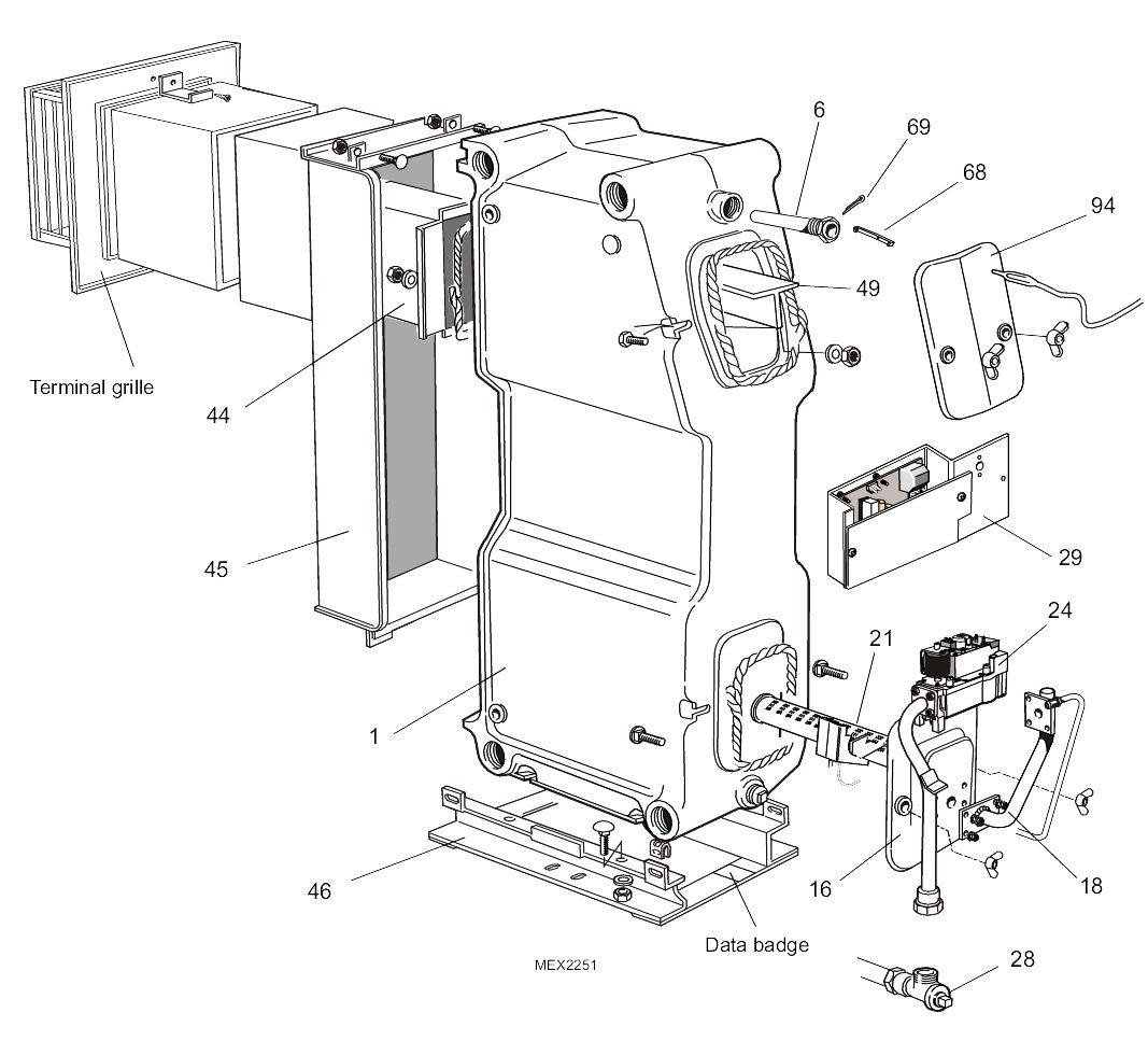 G27/B - Boiler Exploded